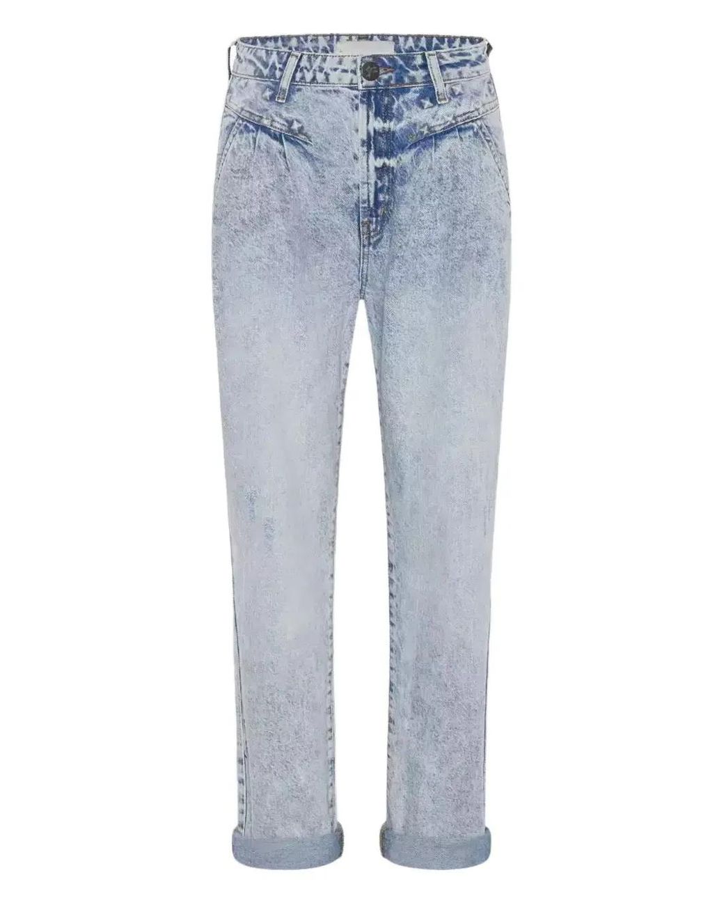 One Teaspoon Blue Button-Fastening Jeans