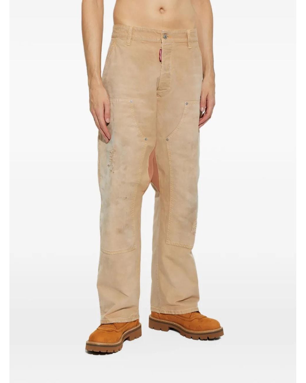 DSquared² Natural Hybrid Trousers for men