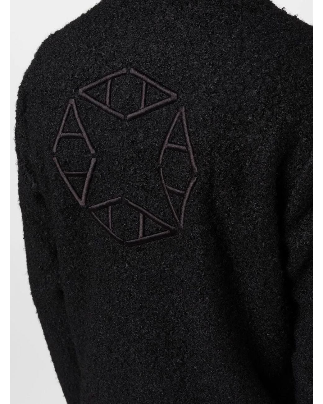 1017 ALYX 9SM Black Elevated Half-Zip Sweater for men