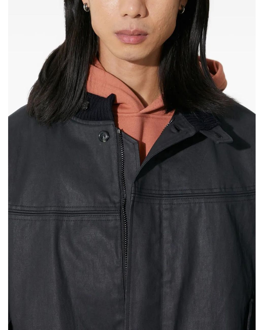 Baracuta Black Four Climes Bomber Jacket for men