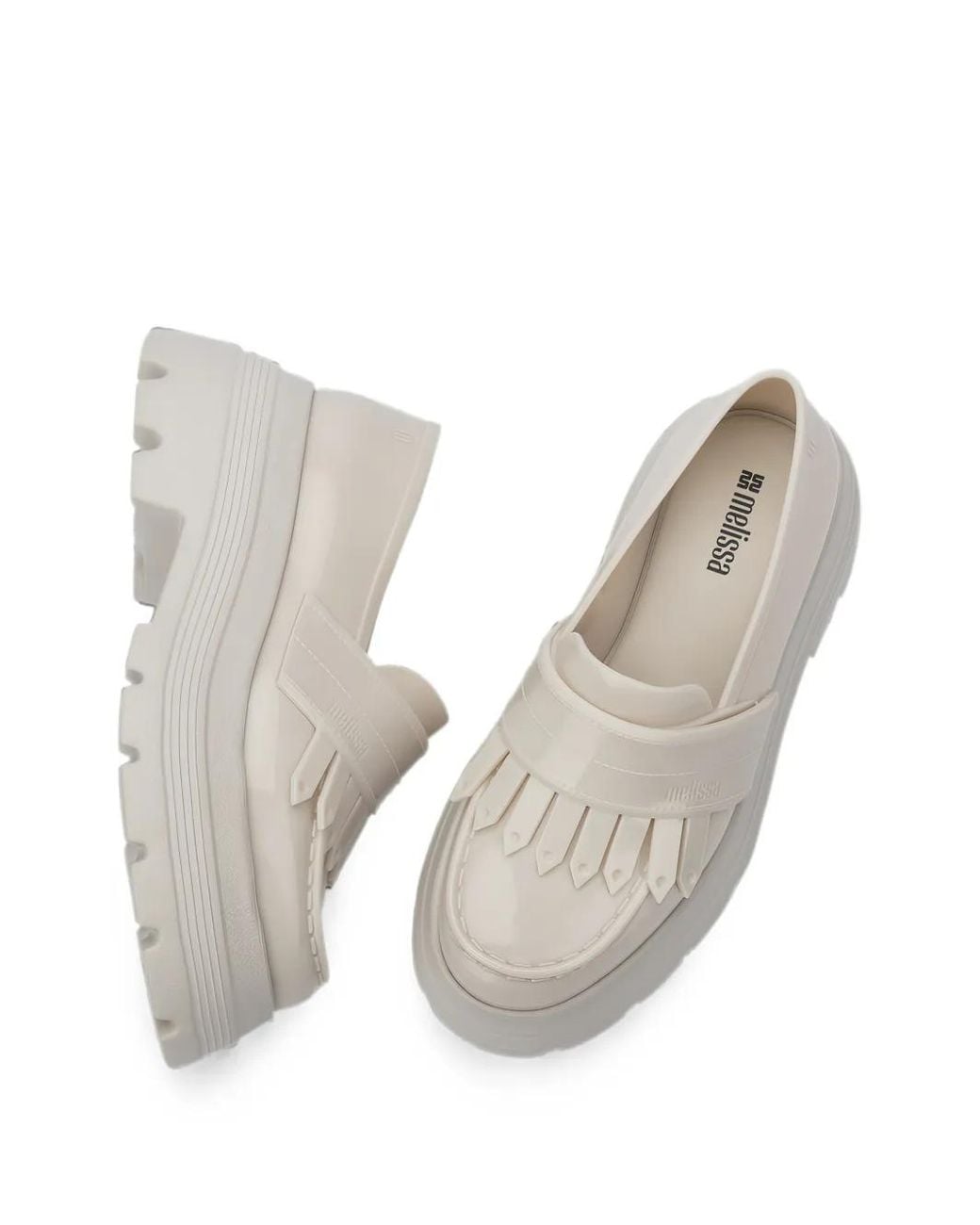 Melissa White Royal Plus Loafers