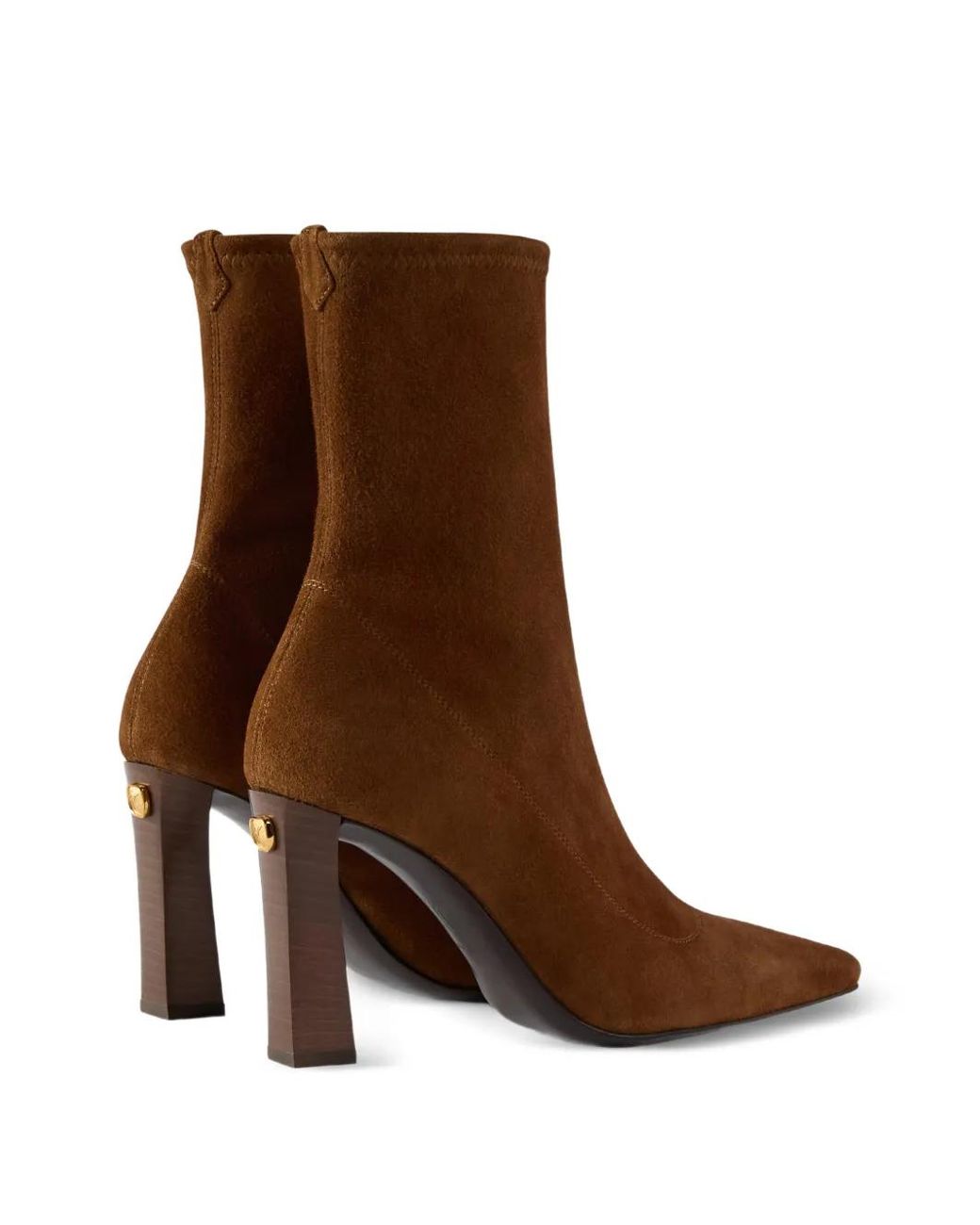 Giuseppe Zanotti Brown Bottines Seal 90 Stretch