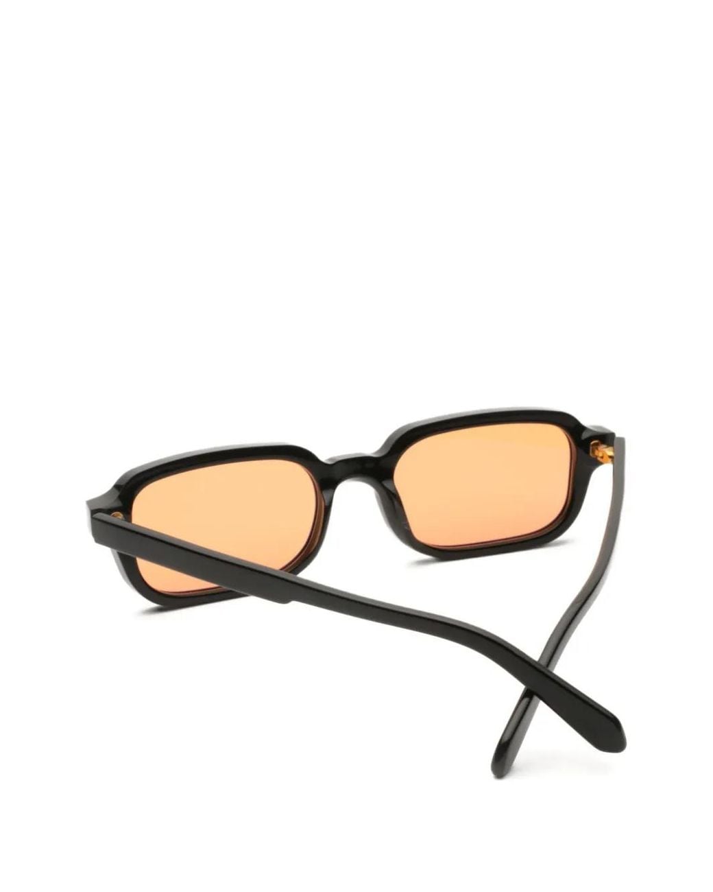 Gast Black Voce Rectangle-Frame Sunglasses