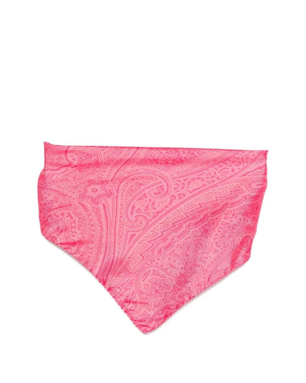 Etro Pink Paisley-Print Hair Accessory