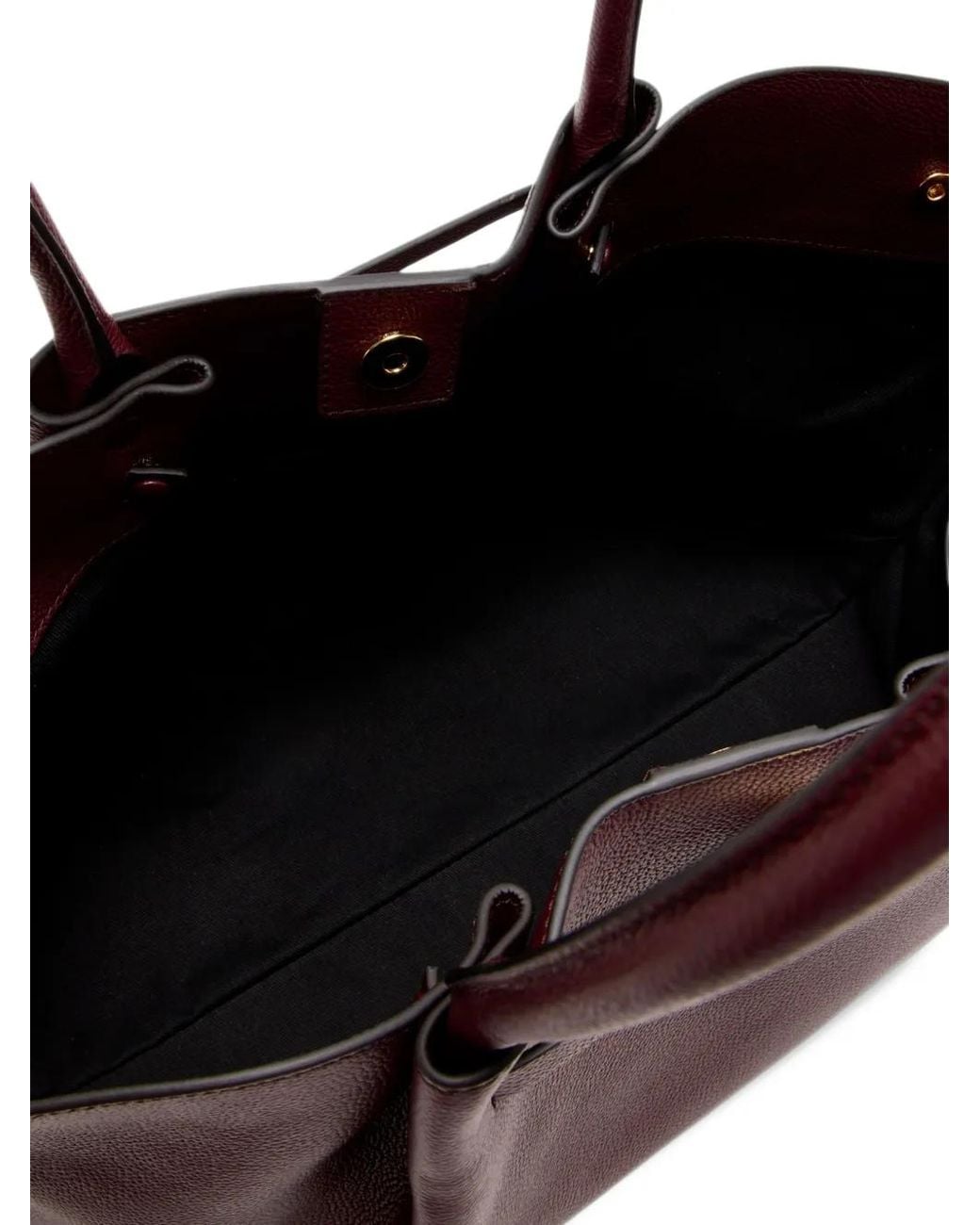 DeMellier London Purple The New York Leather Tote Bag