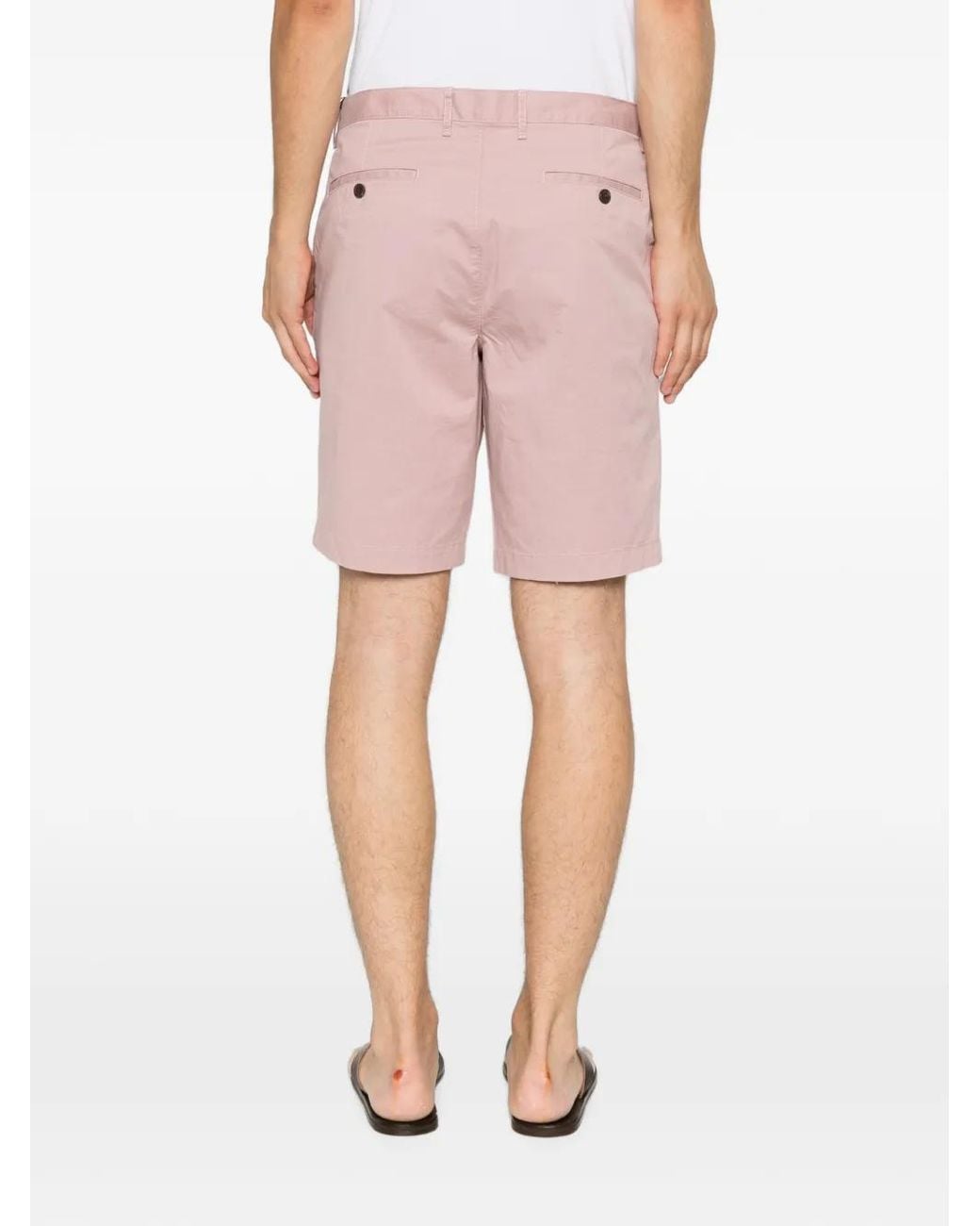 Michael Kors Pink Chino Shorts for men
