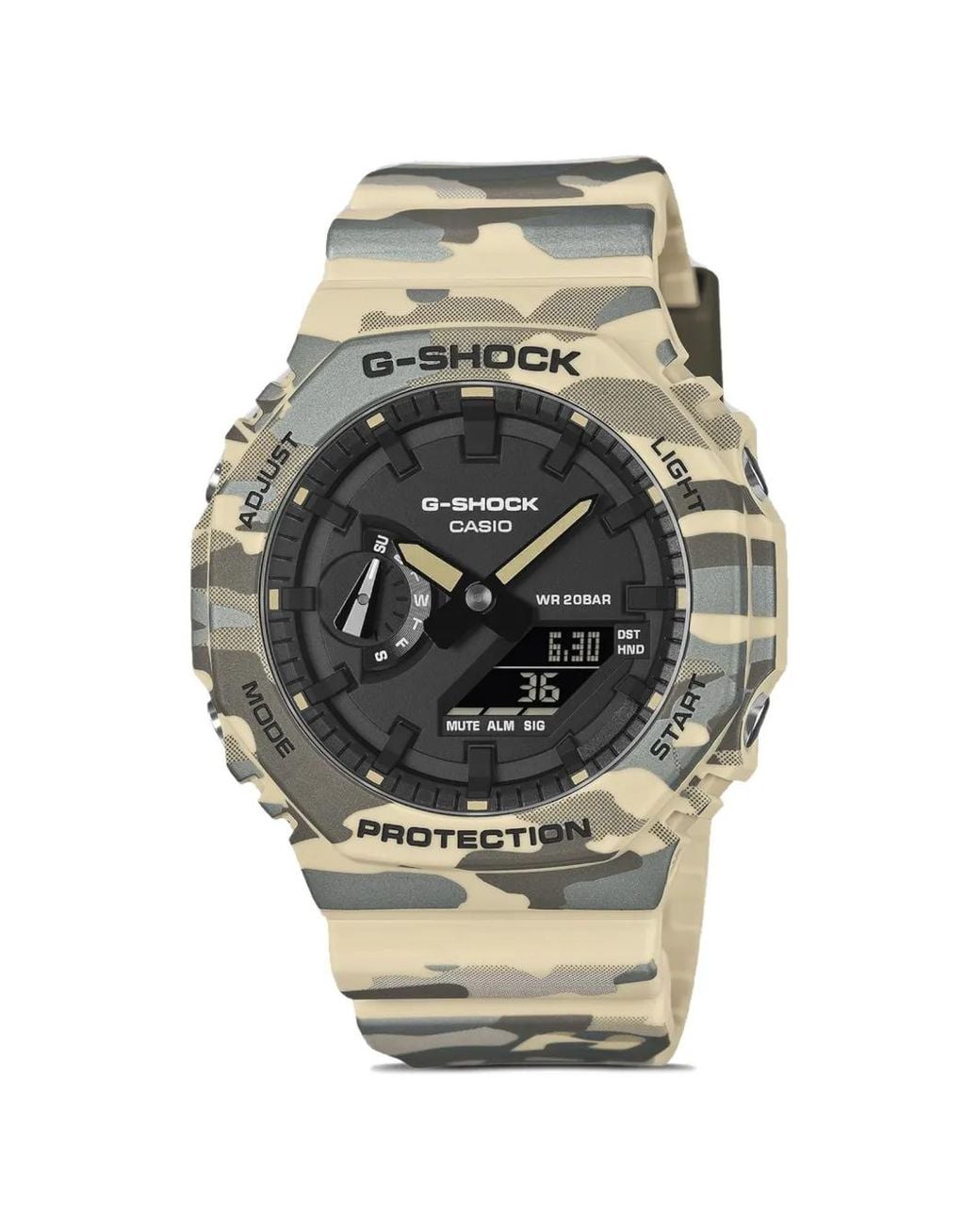 G-Shock Gray G-Shock 2100 45Mm Watch for men