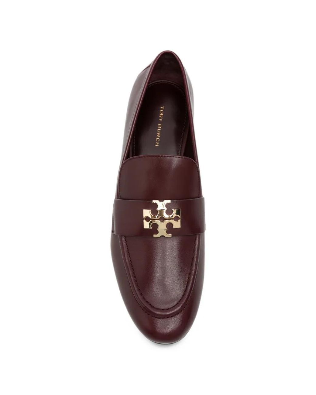 Tory Burch Brown Charlie Loafers