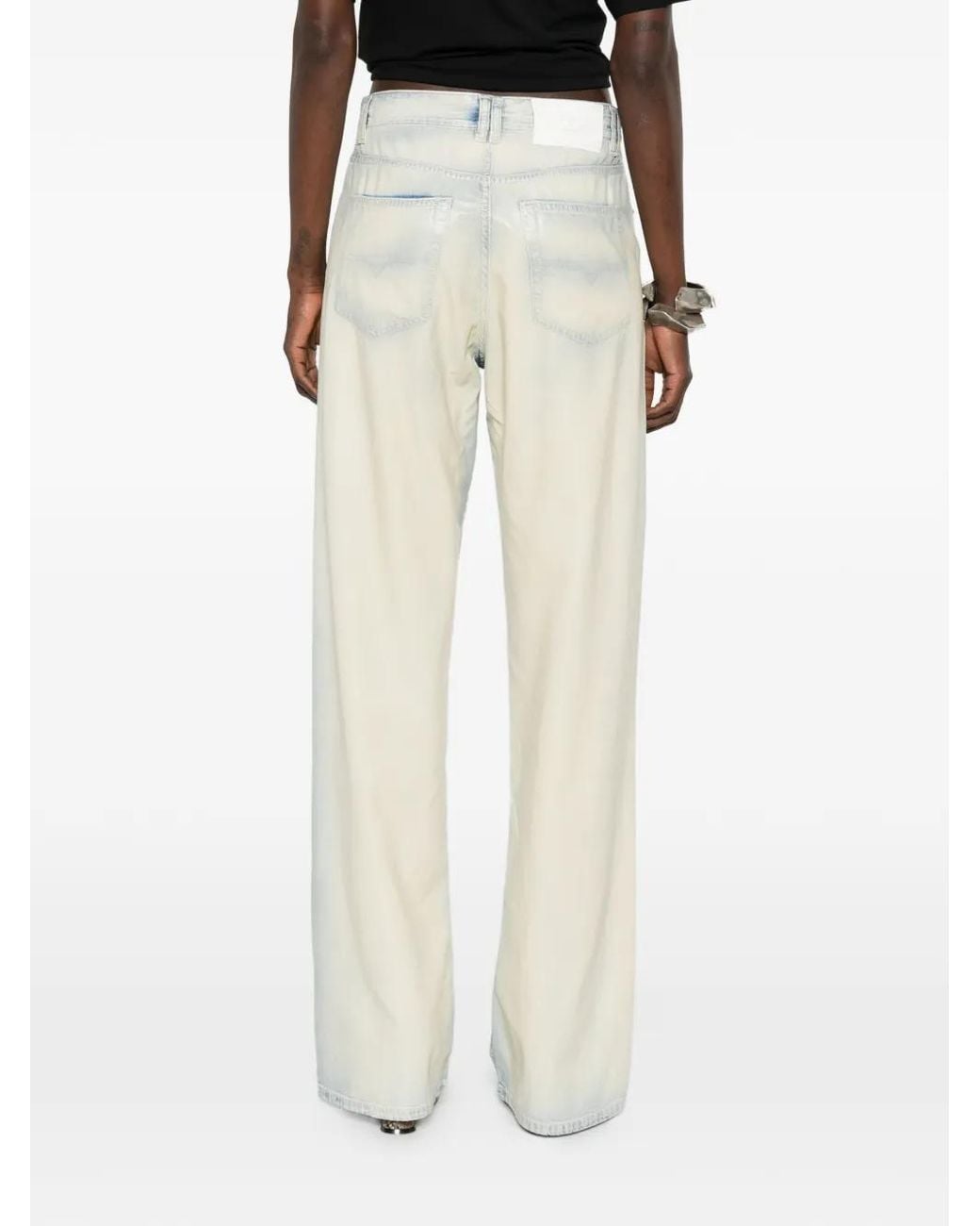 DIESEL White 1971 D-Sent-Fsi L.32 Pantaloni