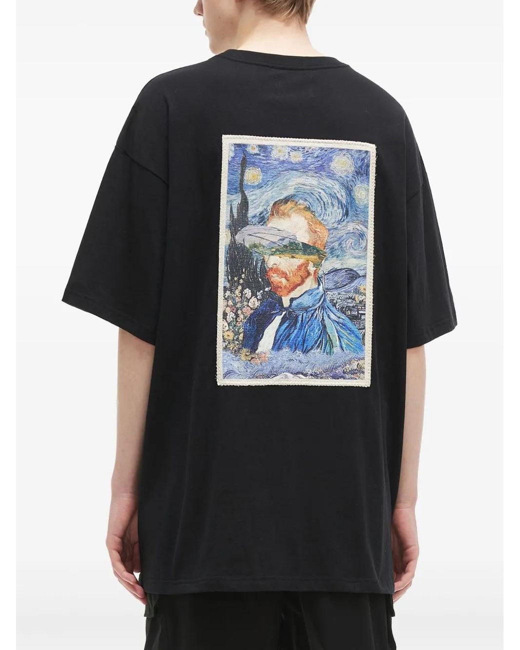 Musium Div. Black Cotton T-Shirt for men