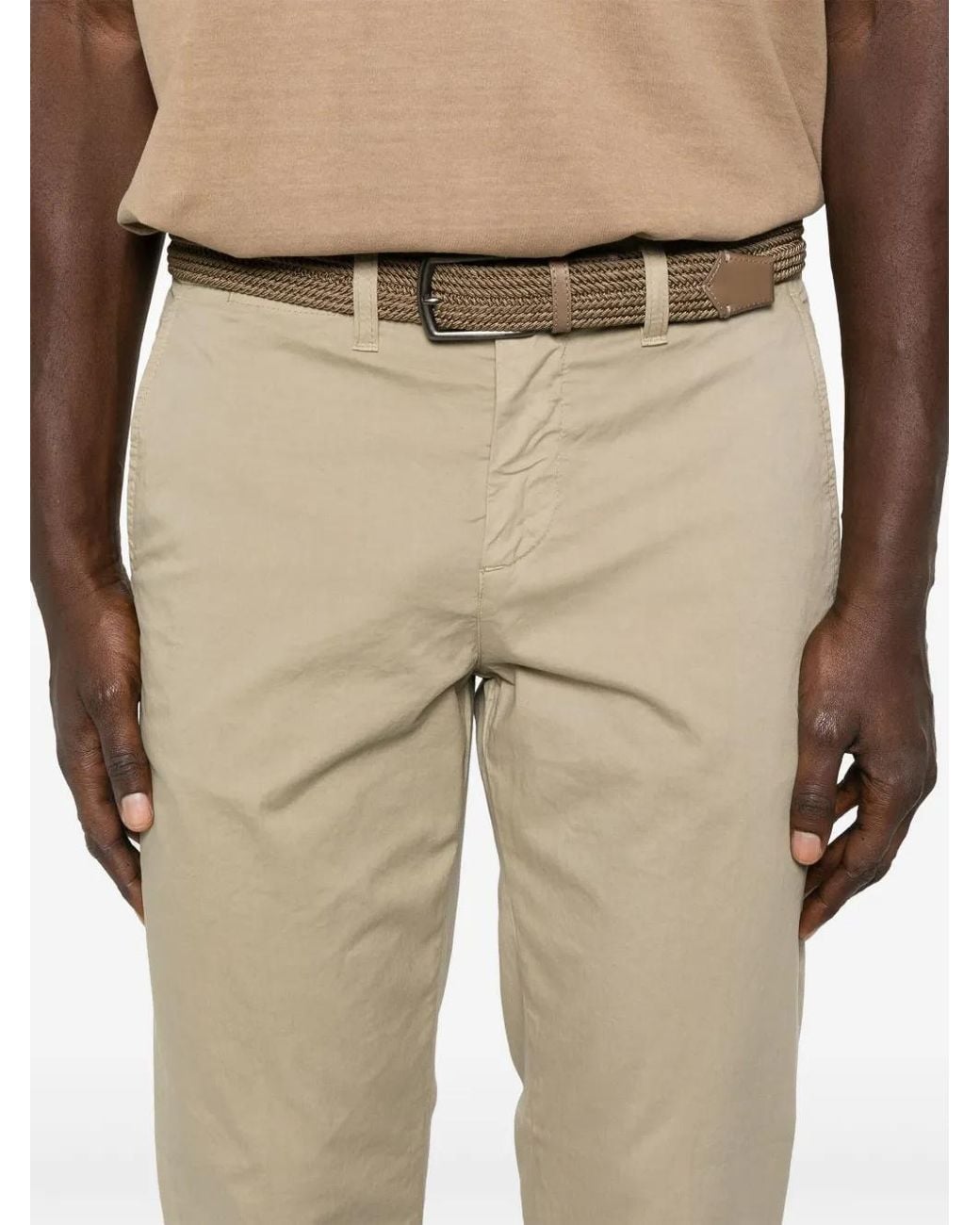 Pantalones Slim Fay de hombre de color Natural