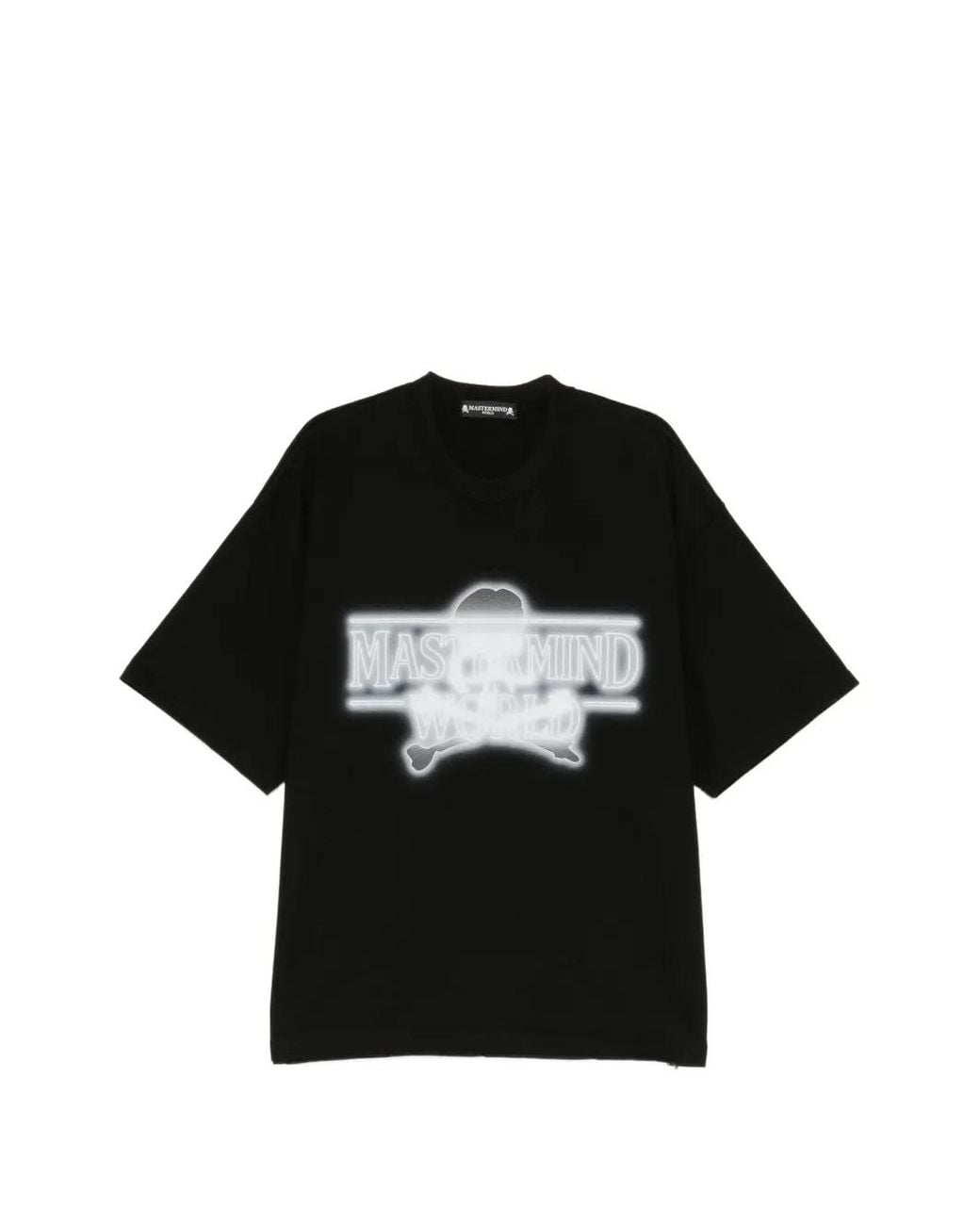 MASTERMIND WORLD Black T-Shirt À Logo Imprimé for men