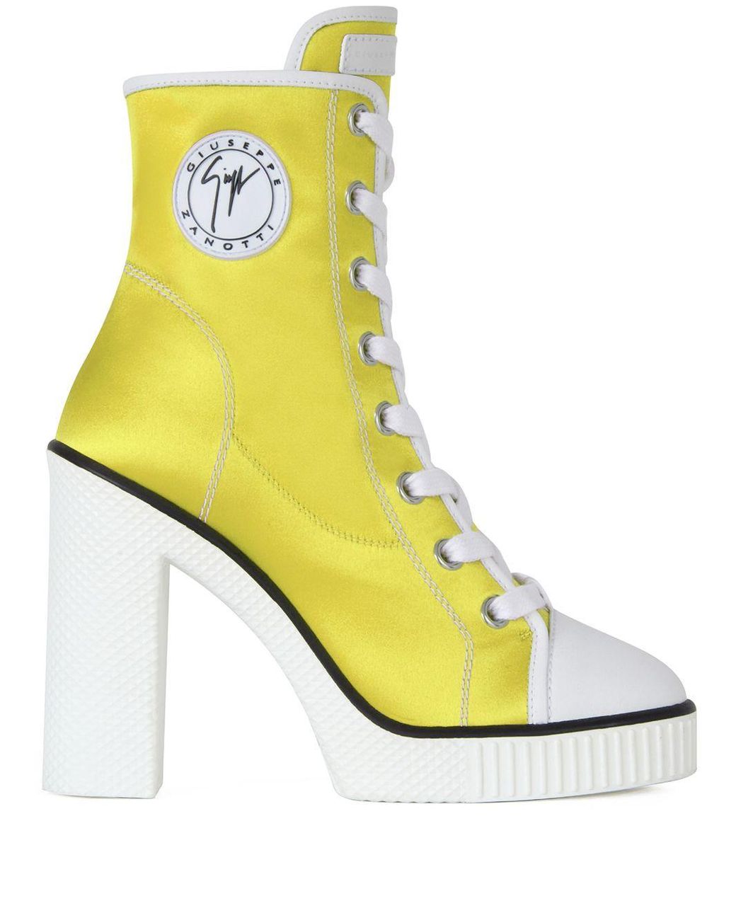 giuseppe zanotti yellow sneakers