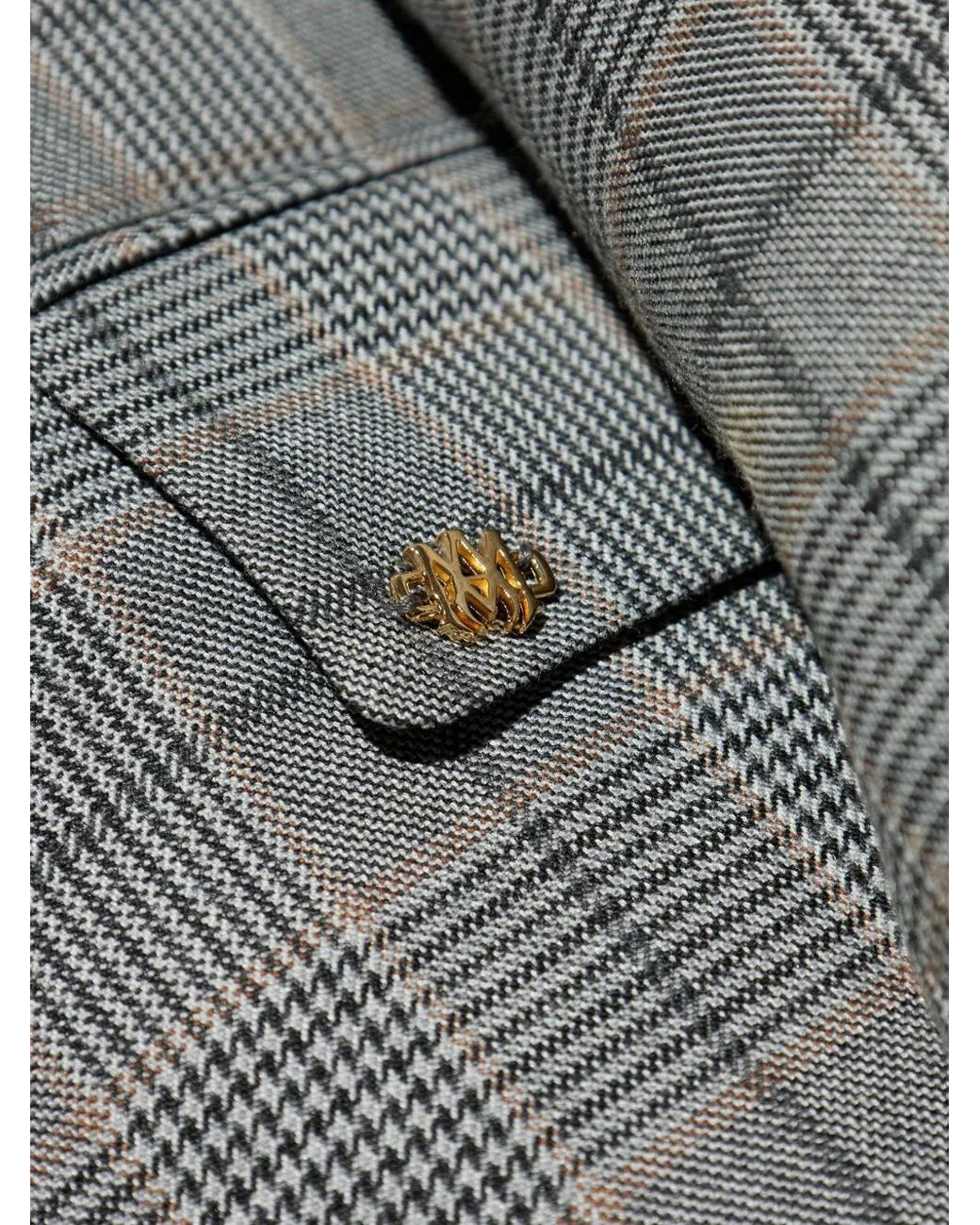 Amiri Gray Blazers for men