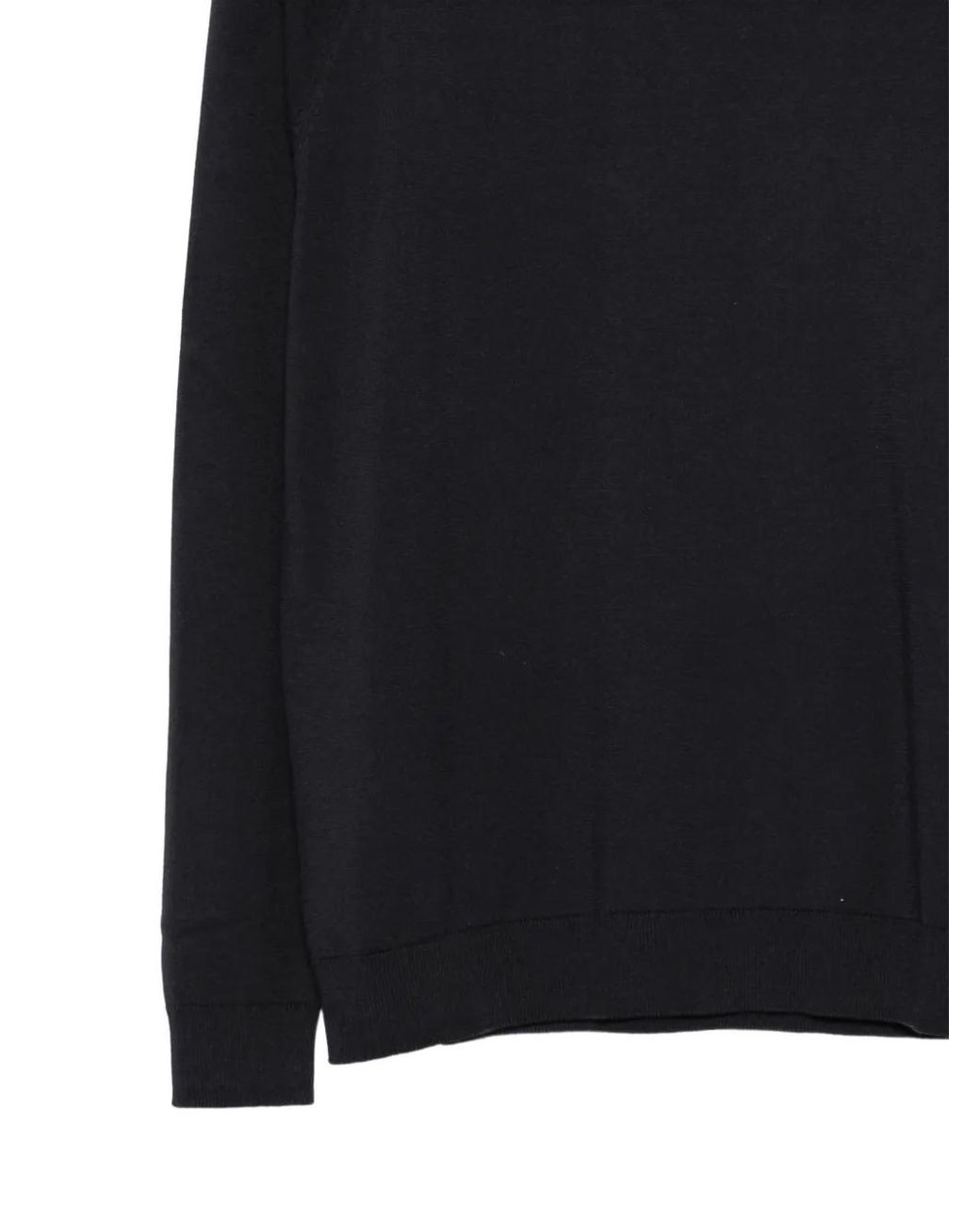 Rrd Black Raglan-Sleeve Sweater for men