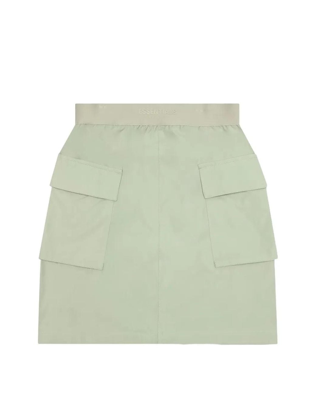 Fear Of God Green Jupe À Poches Cargo