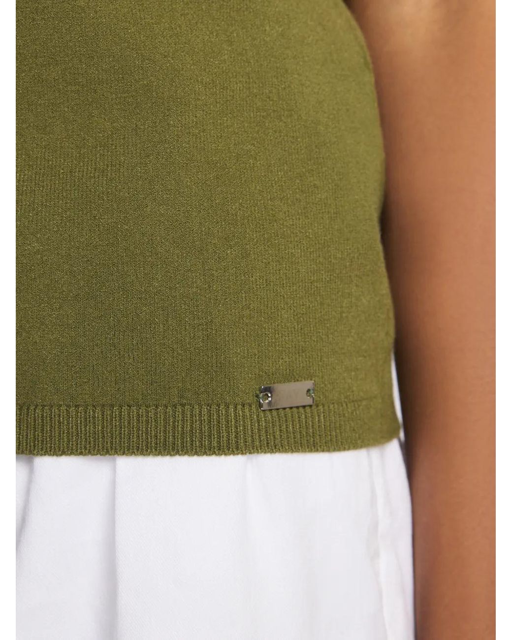 Fay Green Collared Polo Shirt