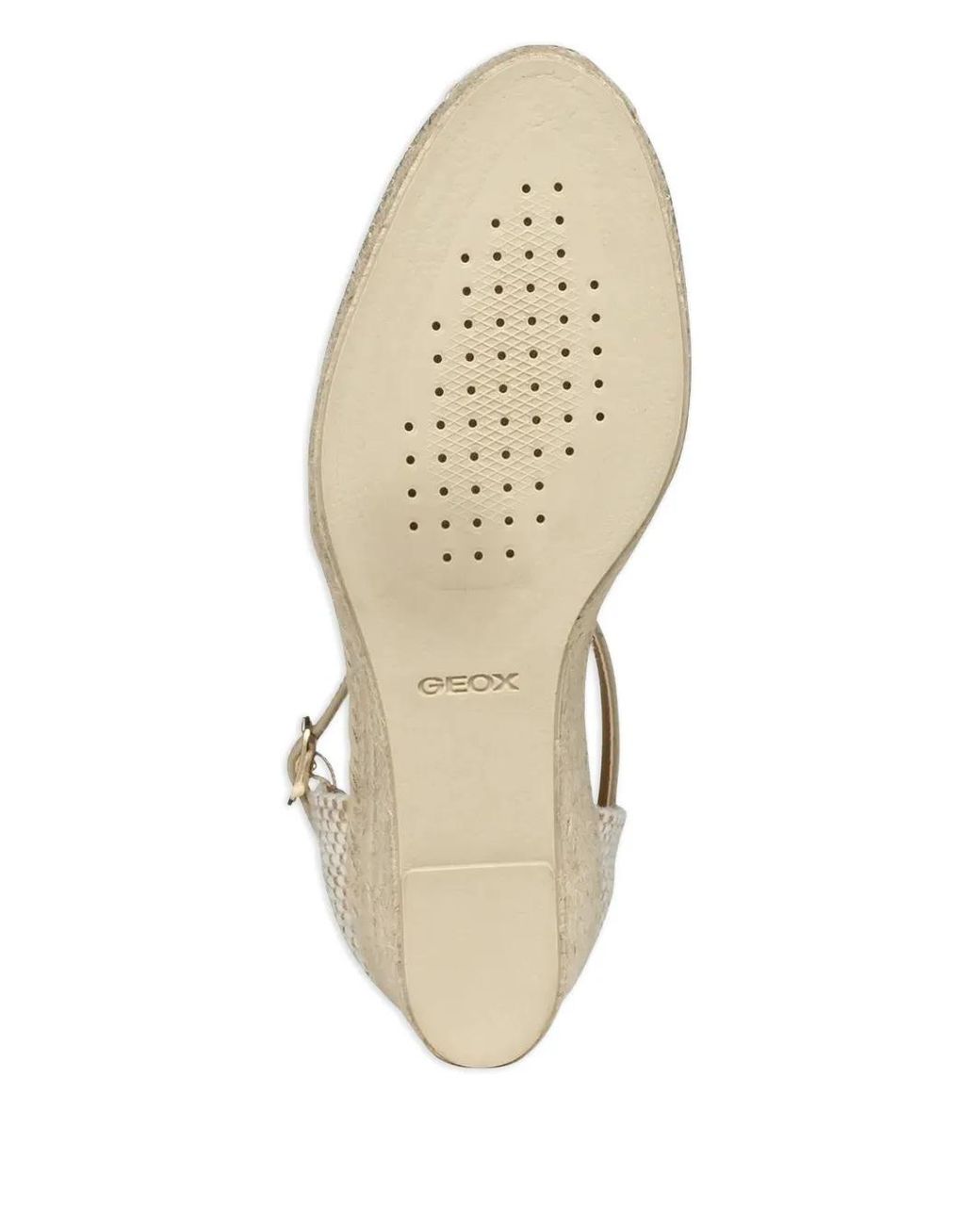 Geox Natural 65Mm Woven Ankle-Strap Espadrilles