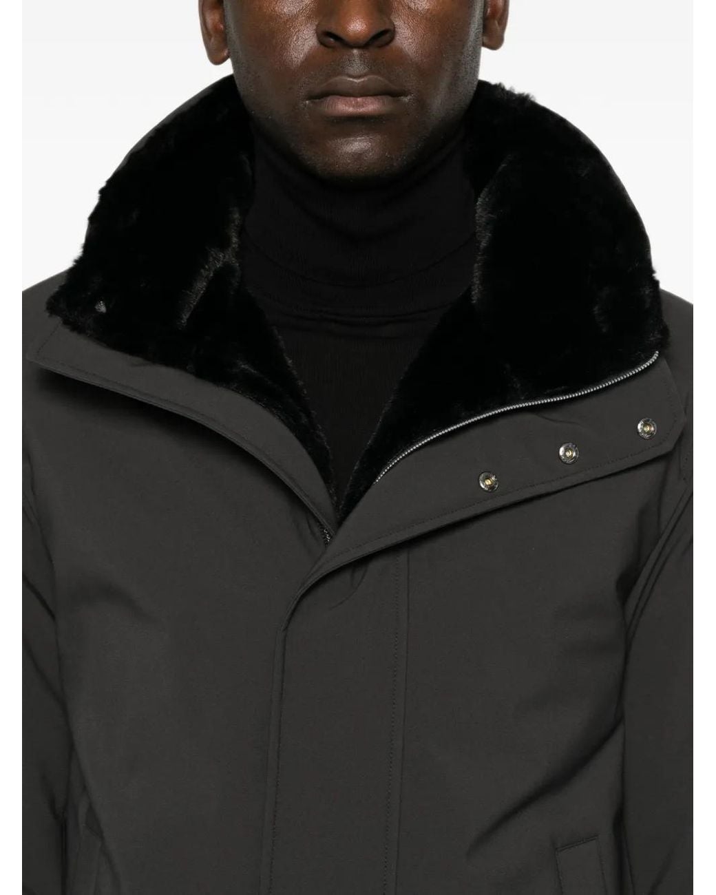 Herno Parka Met Capuchon in het Black voor heren