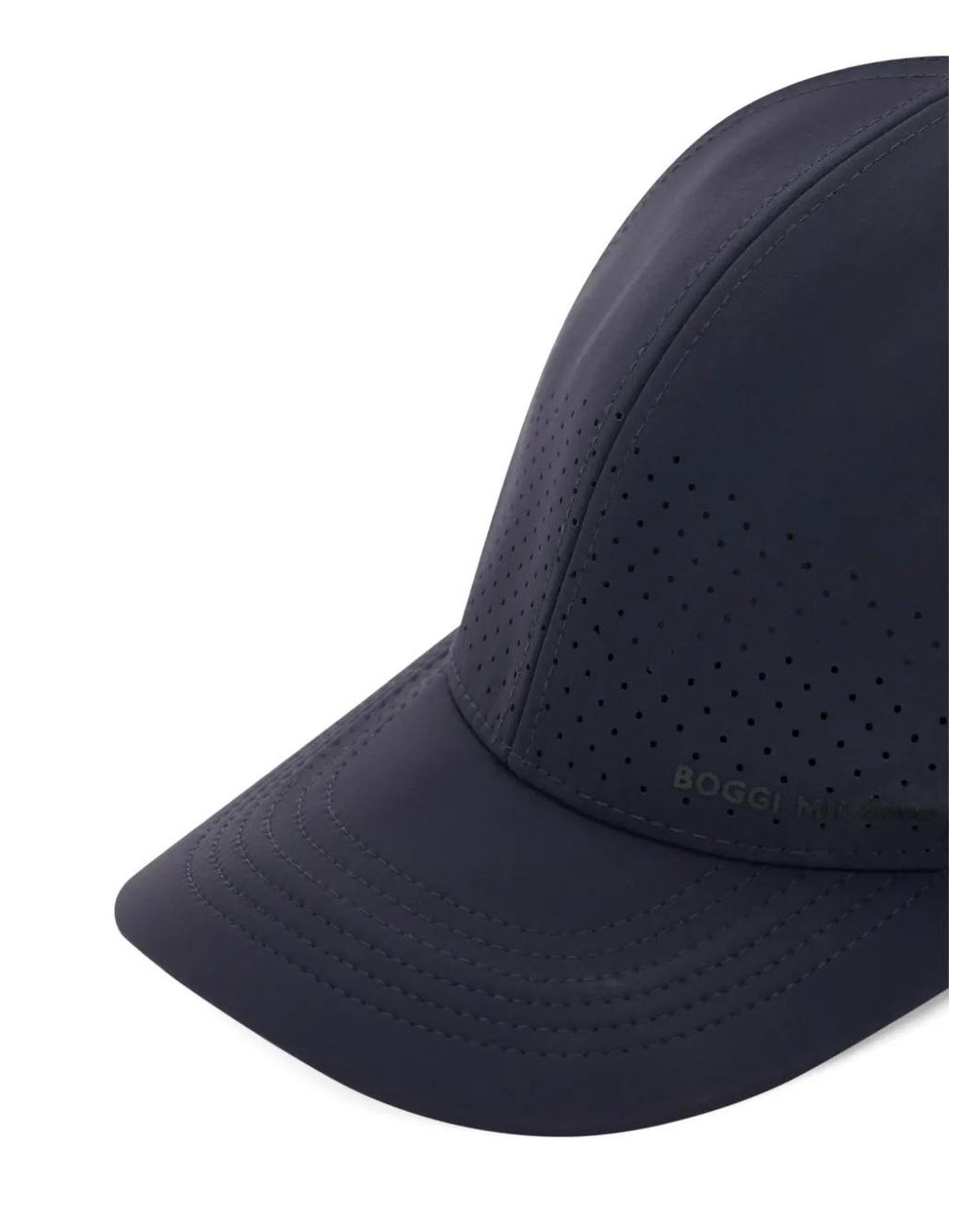 Boggi Blue Casquette À Design Perforé for men