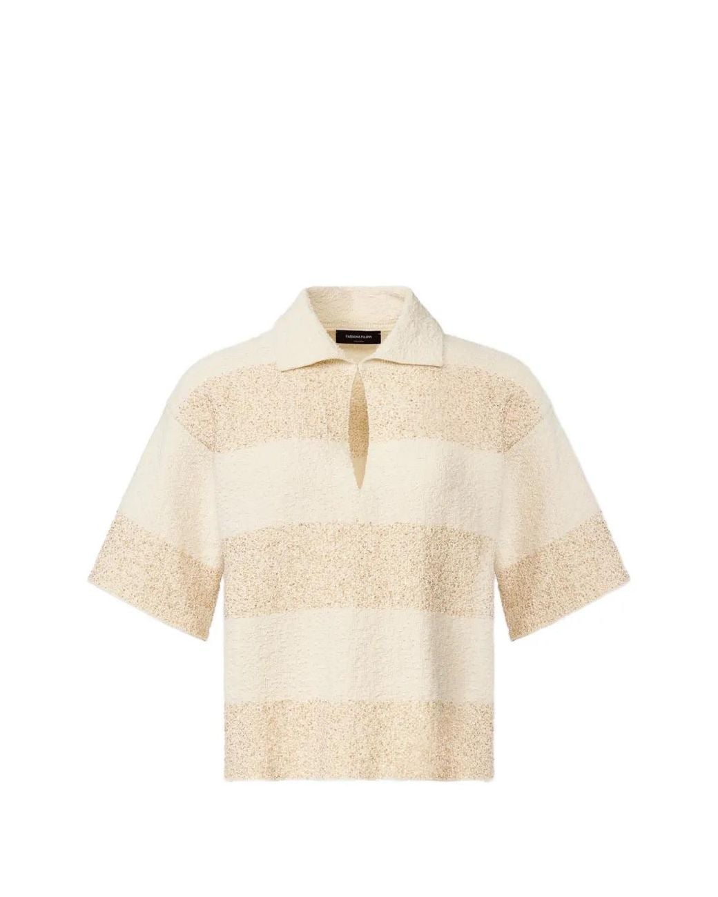 Fabiana Filippi Natural Cotton Polyamide Jersey