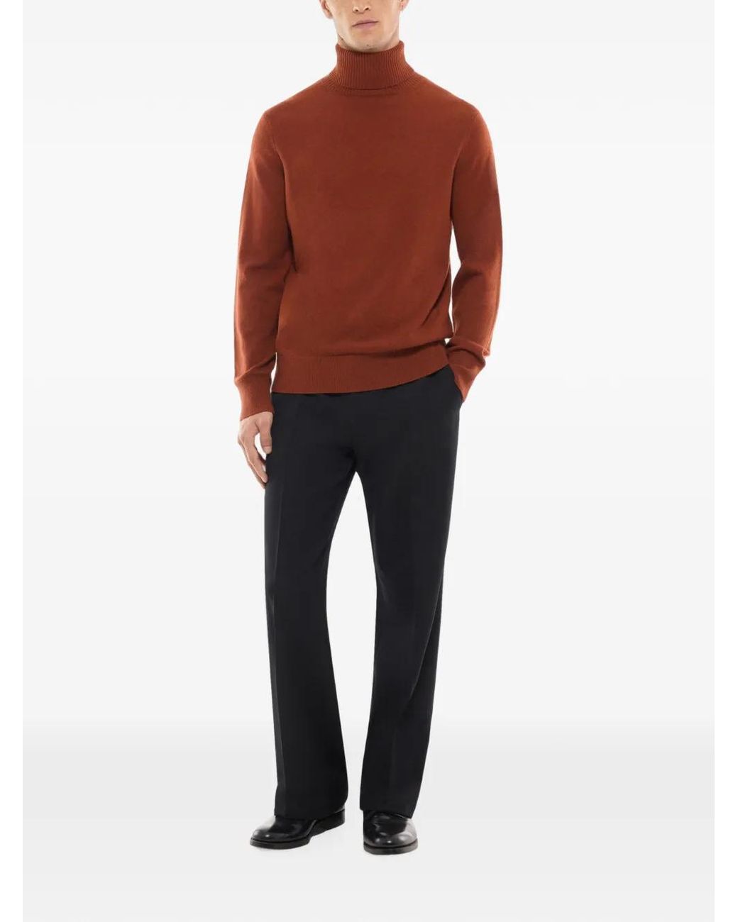 Fursac Red Pull À Col Roulé for men