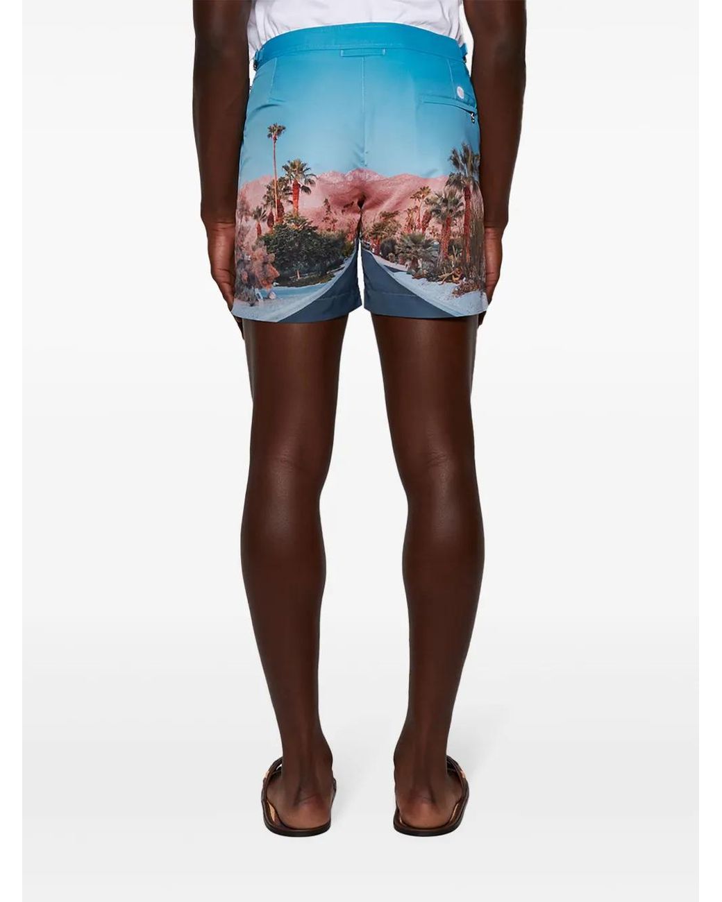 Orlebar Brown Blue The Webster Swim Shorts for men