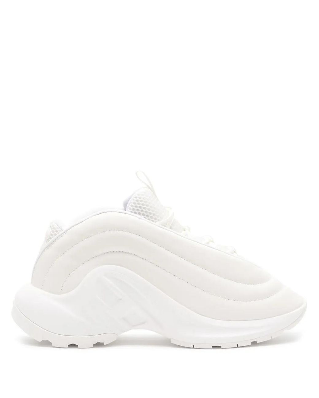 DIESEL White S-D-Runner X-Schlupfsneakers Mit Mattem Oval D-Spann