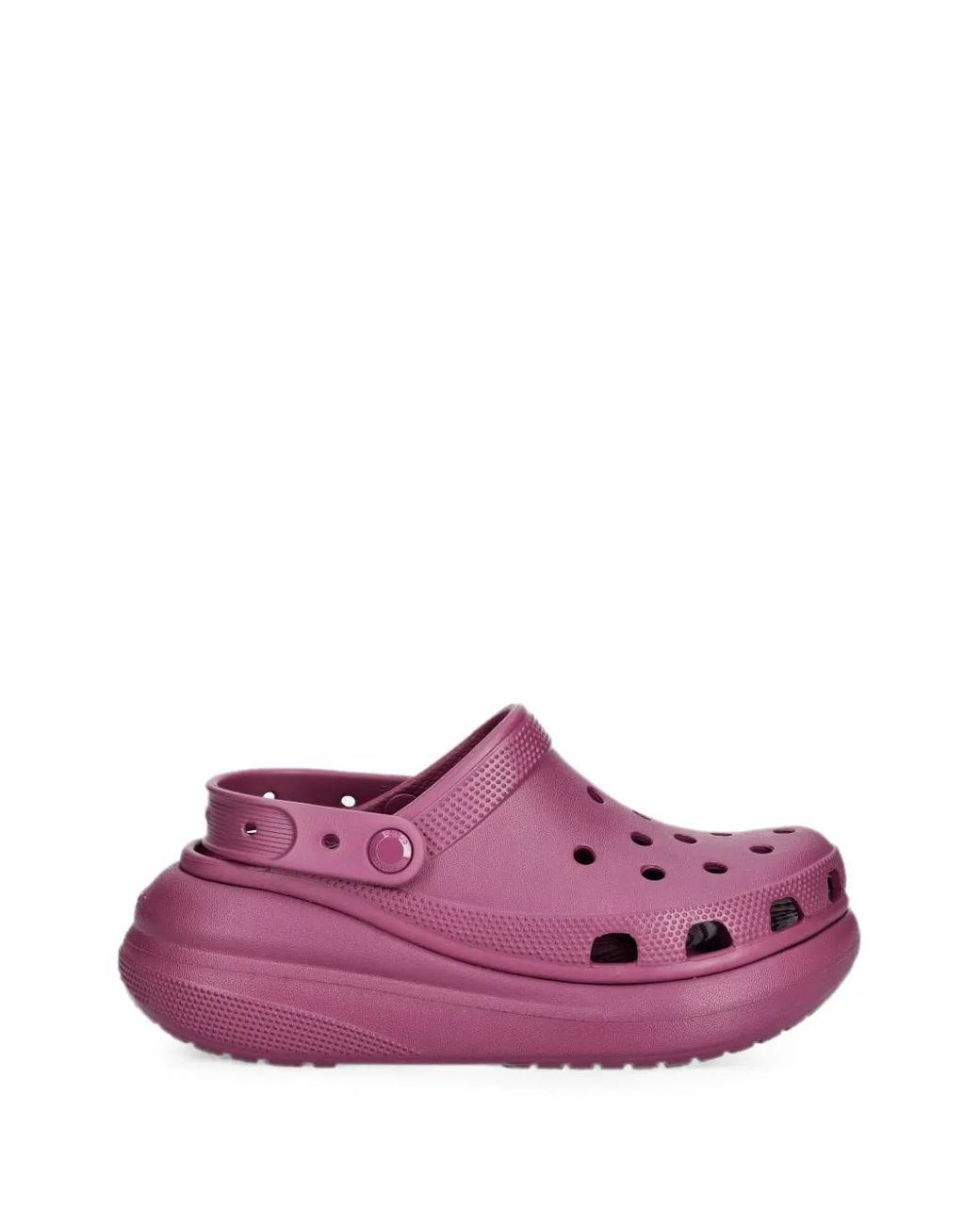 CROCSTM Purple Classic Crush Platform Clogs