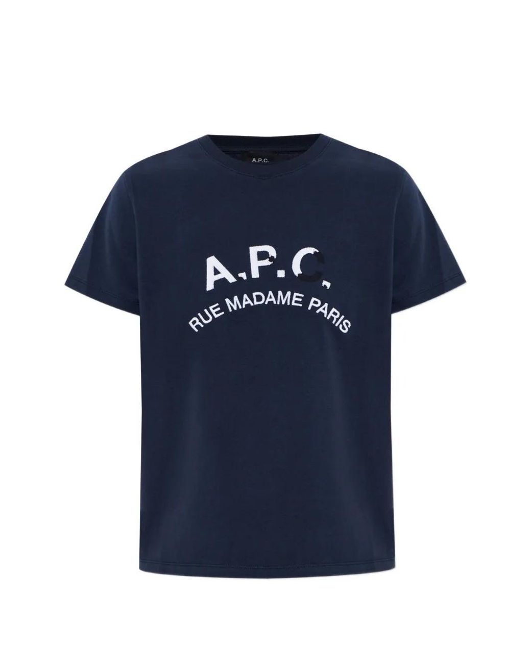 A.P.C. Blue T-Shirt With Logo