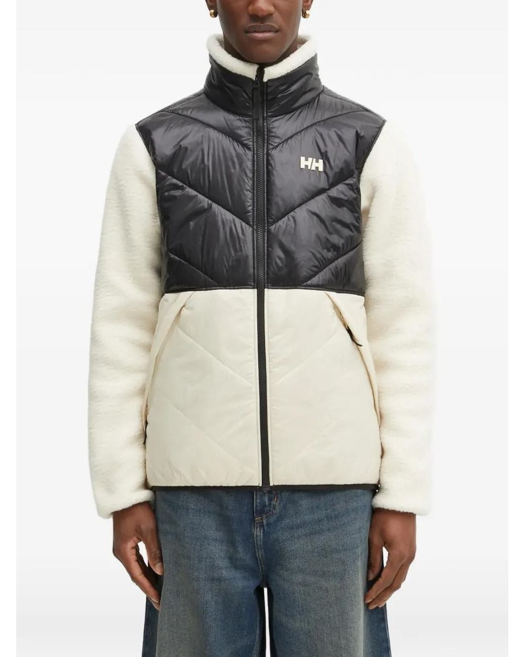 Helly Hansen Village Hybride Jack in het Natural voor heren