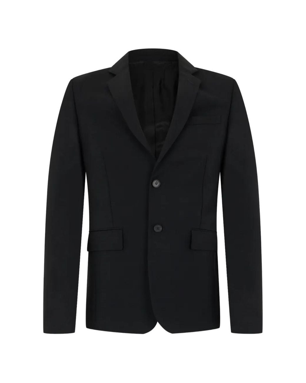 Fendi Black Single-Breasted Blazer for men