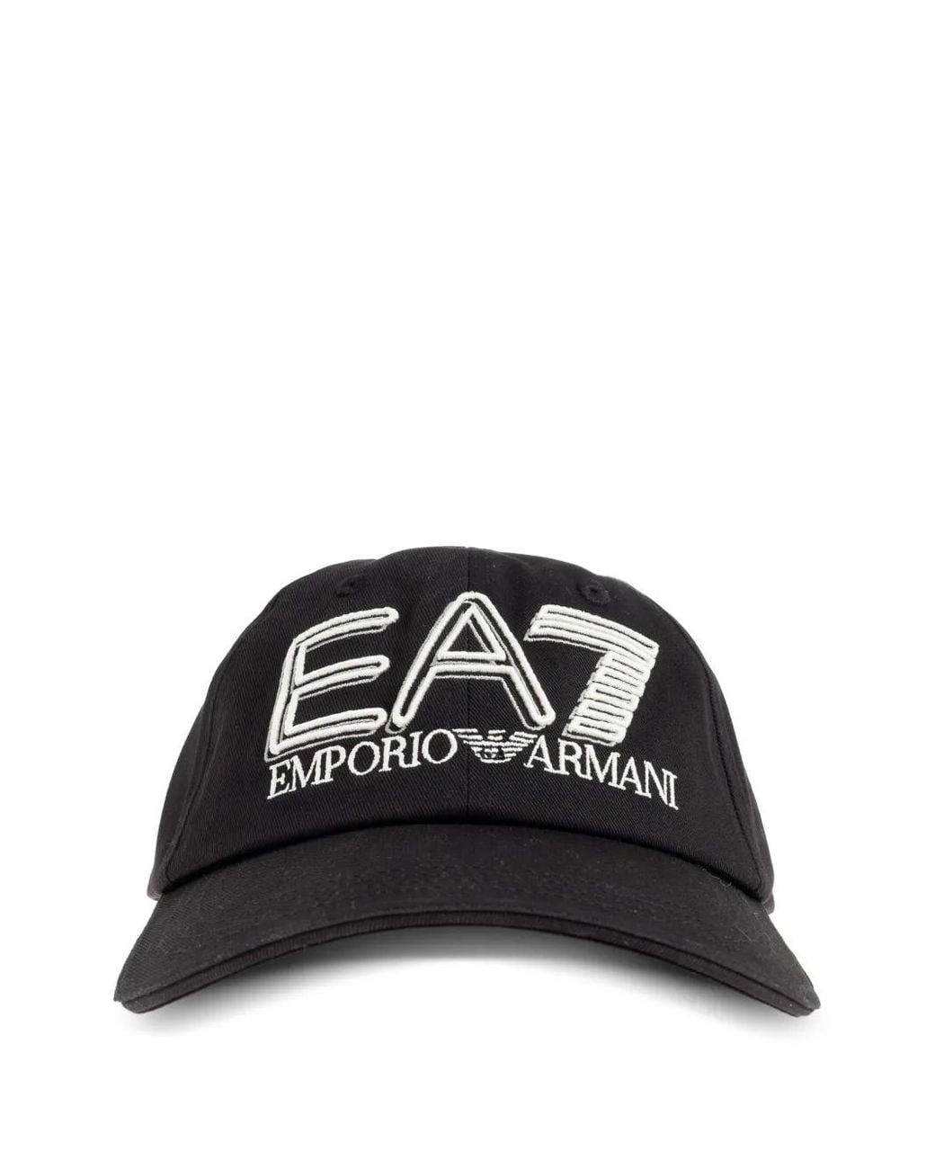 EA7 Black Baseball Cap