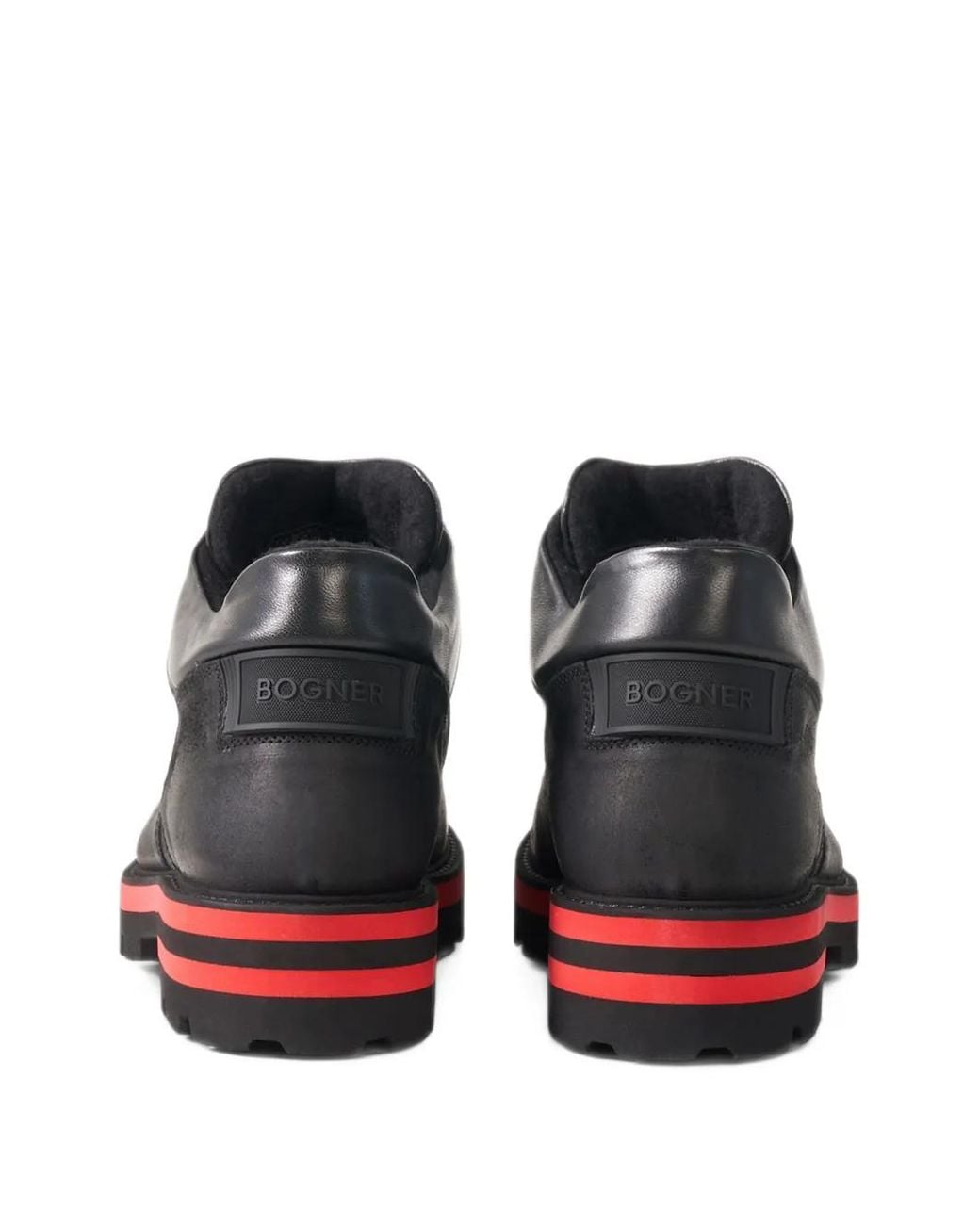 Bogner Black Courchevel Lace-Up Hiking Boots for men