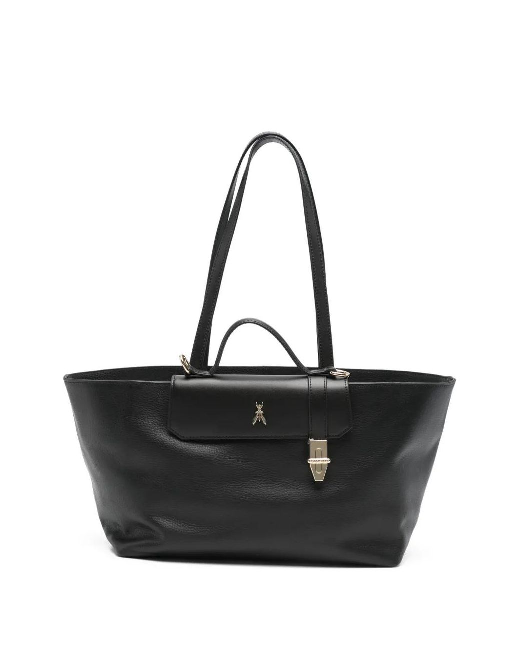 Patrizia Pepe Black Never Complete Tote Bag