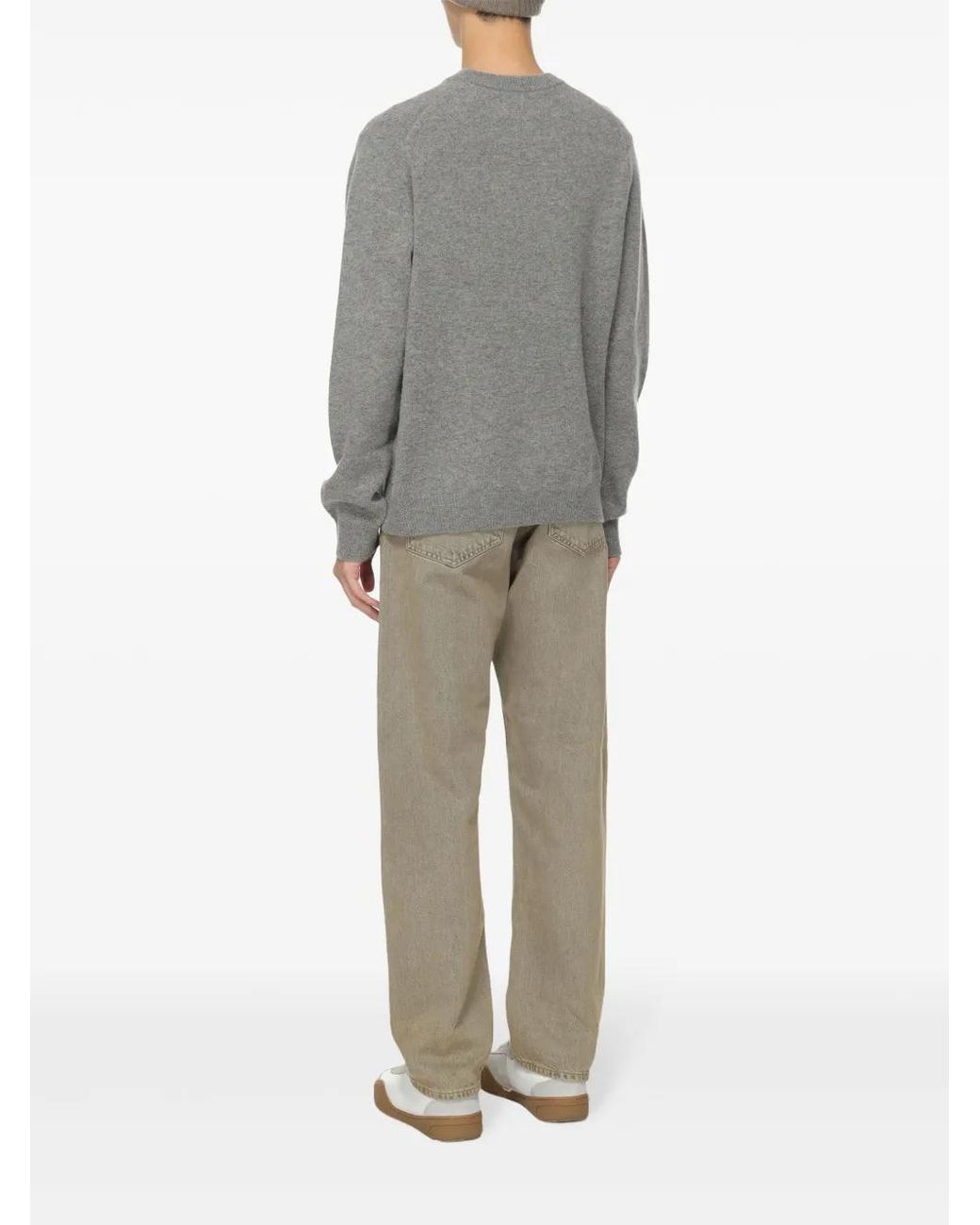 Samsøe & Samsøe Gray Isak Knit Jumper for men