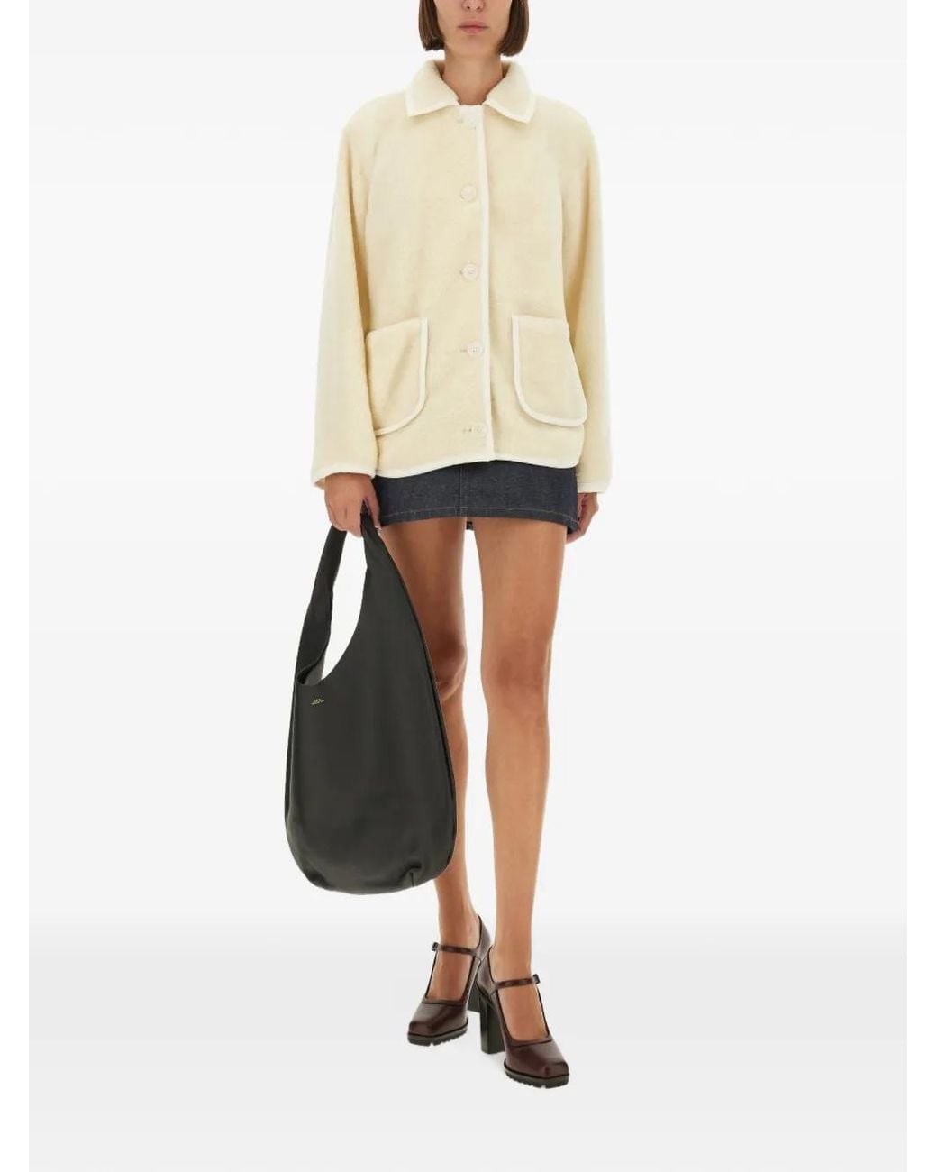 A.P.C. Natural Buttoned Jacket