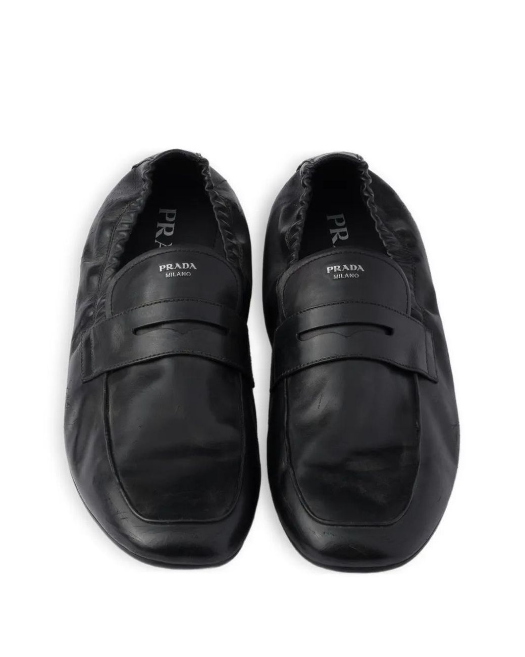 Mocassins Shuffle Prada pour homme en coloris Black