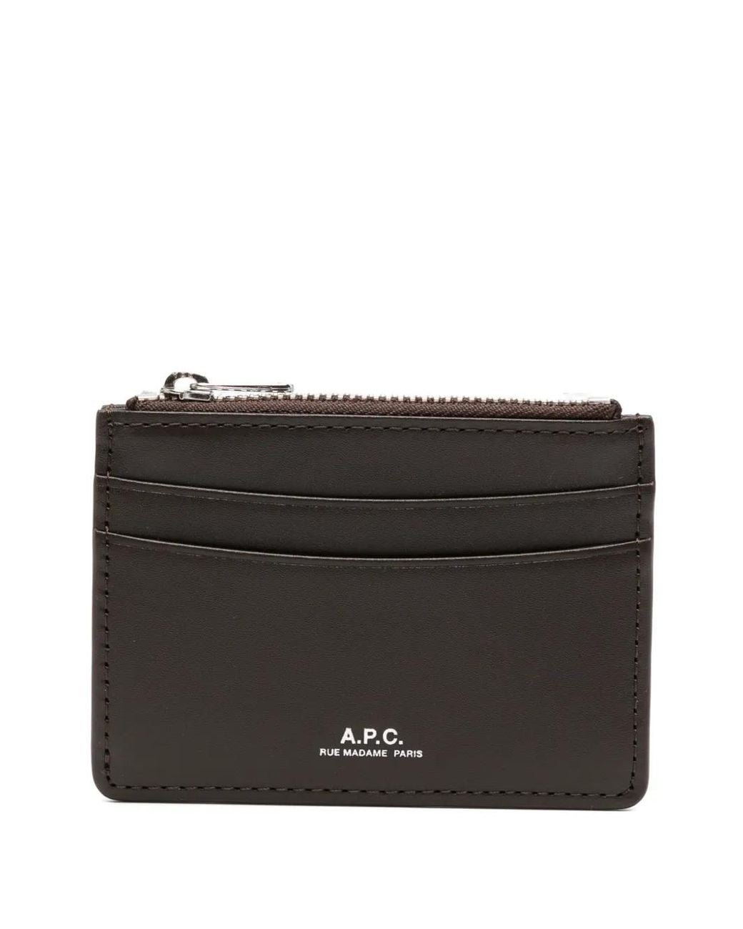 A.P.C. Black Porte-Cartes Paris for men