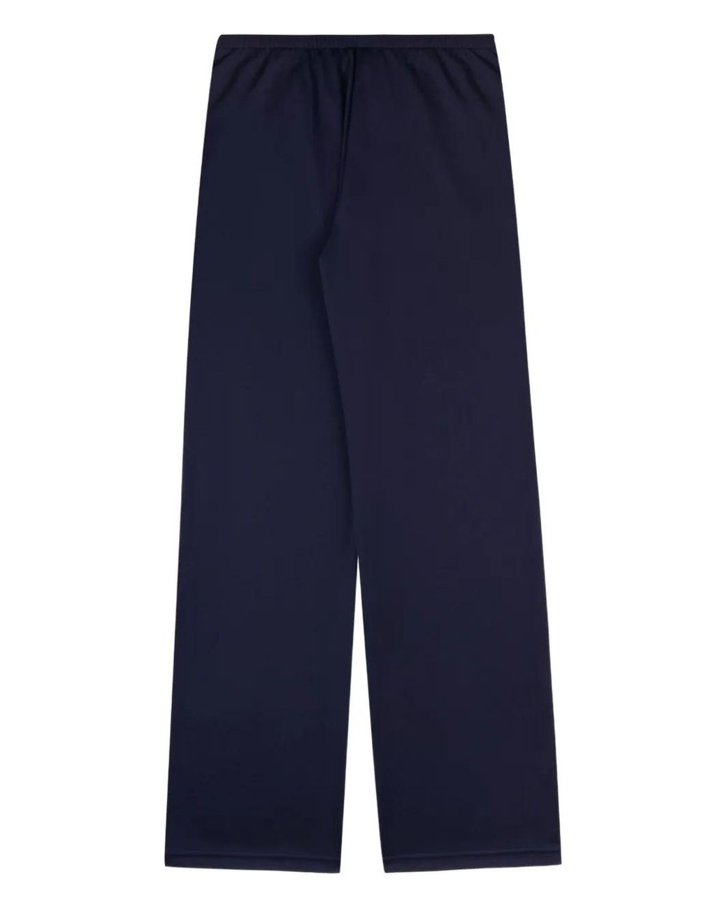Sporty & Rich Blue Elastic Waistband Casual Pants