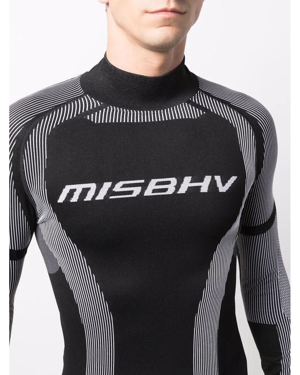 M I S B H V Black T-shirts And Polos for men
