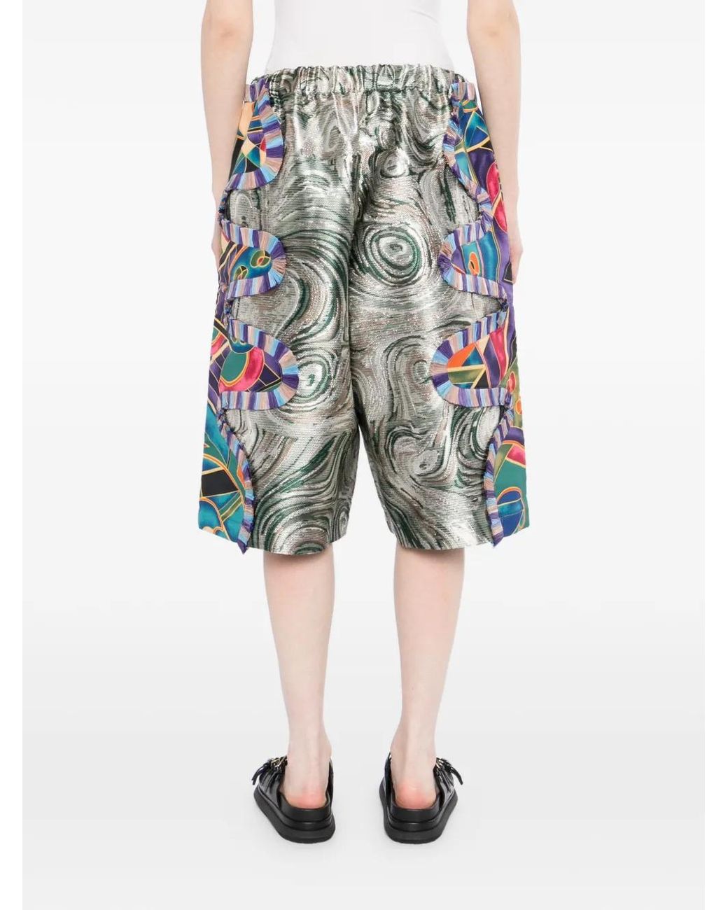 PENULTIMATE White Printed Shorts