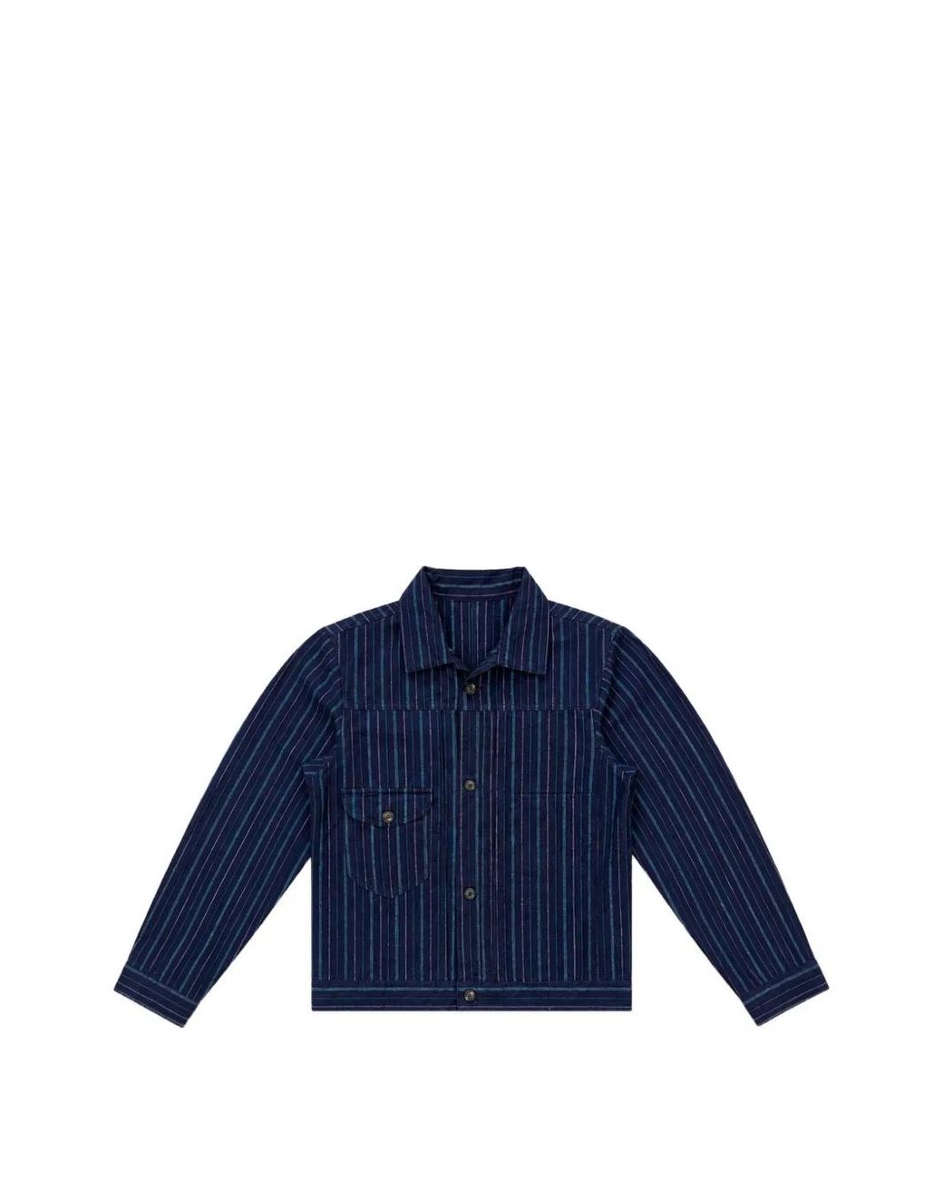 Fortela Blue Pouce Cycletop Striped Jacket for men