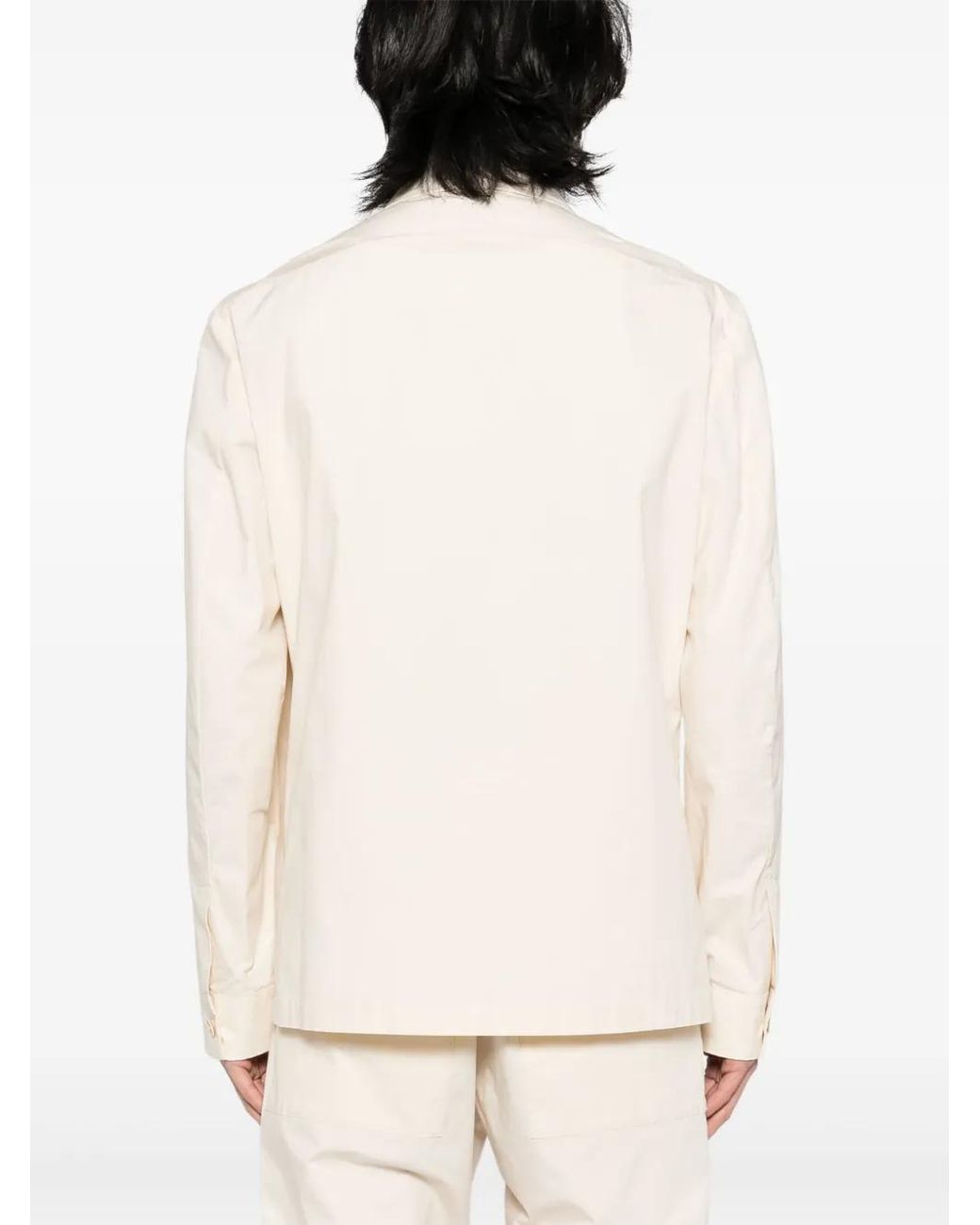Giacca-Camicia Cedrone di Barena in Natural da Uomo