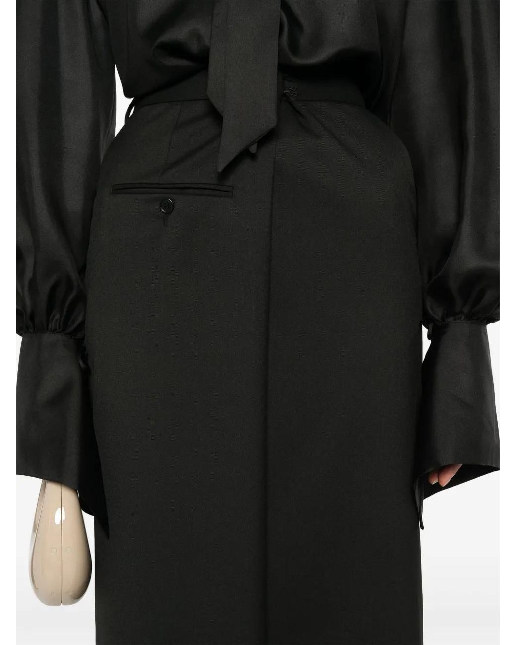 MM6 by Maison Margiela Black Skirts
