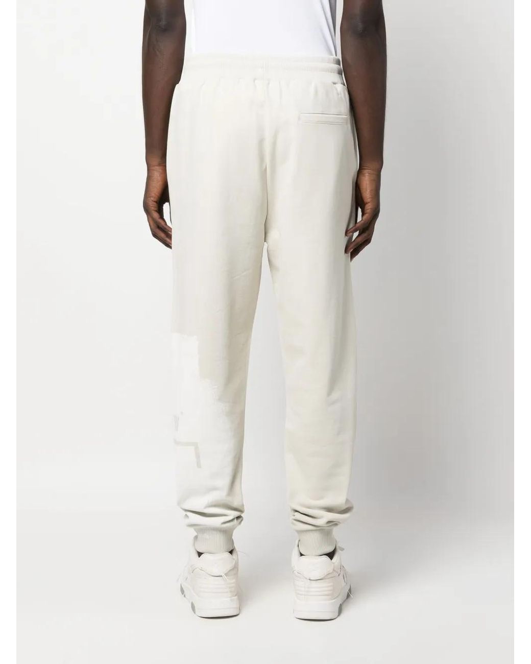A_COLD_WALL* Natural Brushstroke Tapered Track Pants for men