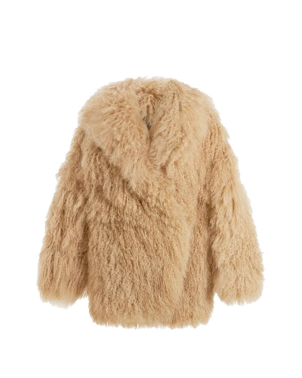 16Arlington Natural Maryam Shearling Jacket