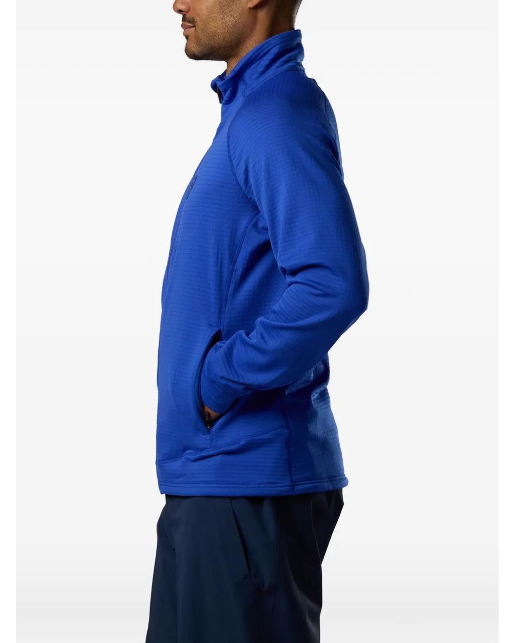 Rossignol Blue Blackside Full-Zip Fleece Jacket for men