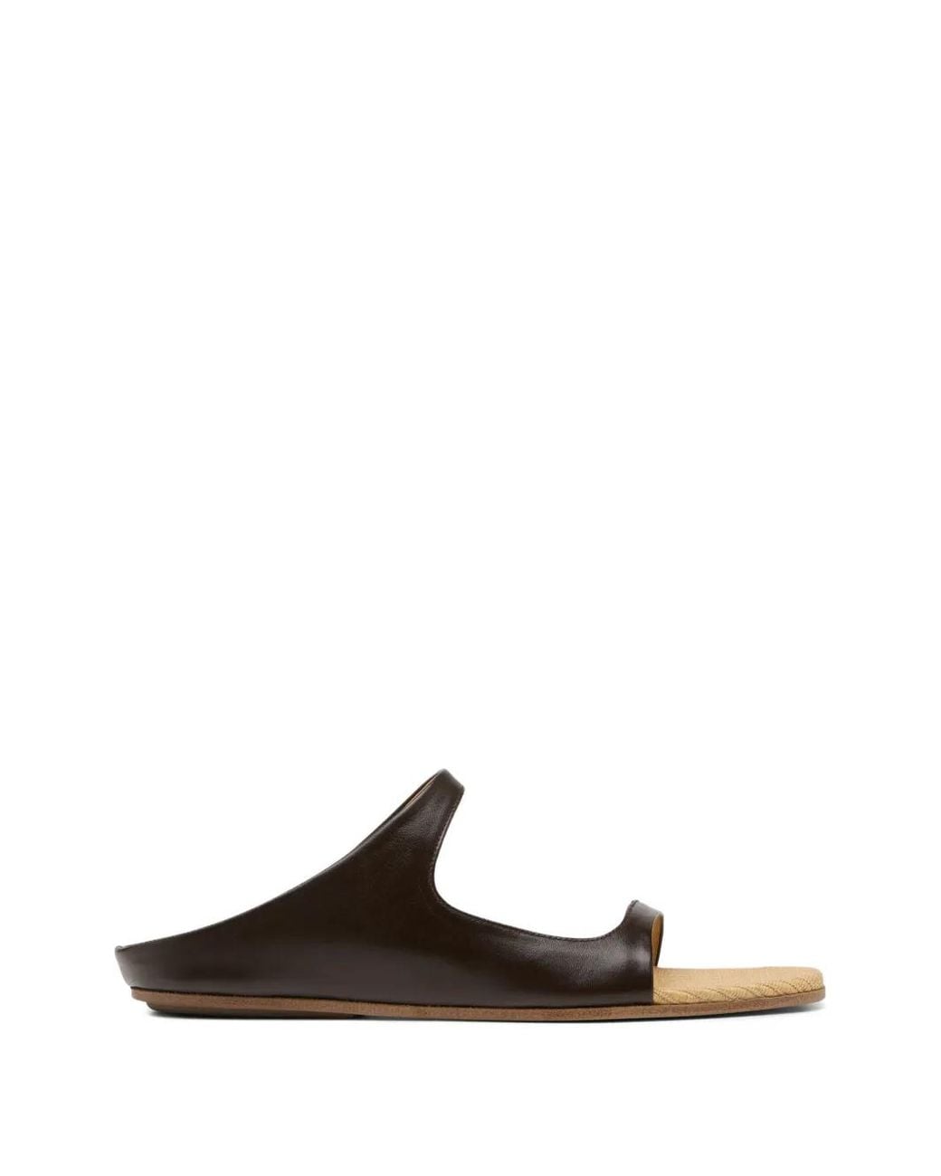 Marsèll White Double-Strap Flat Sandals