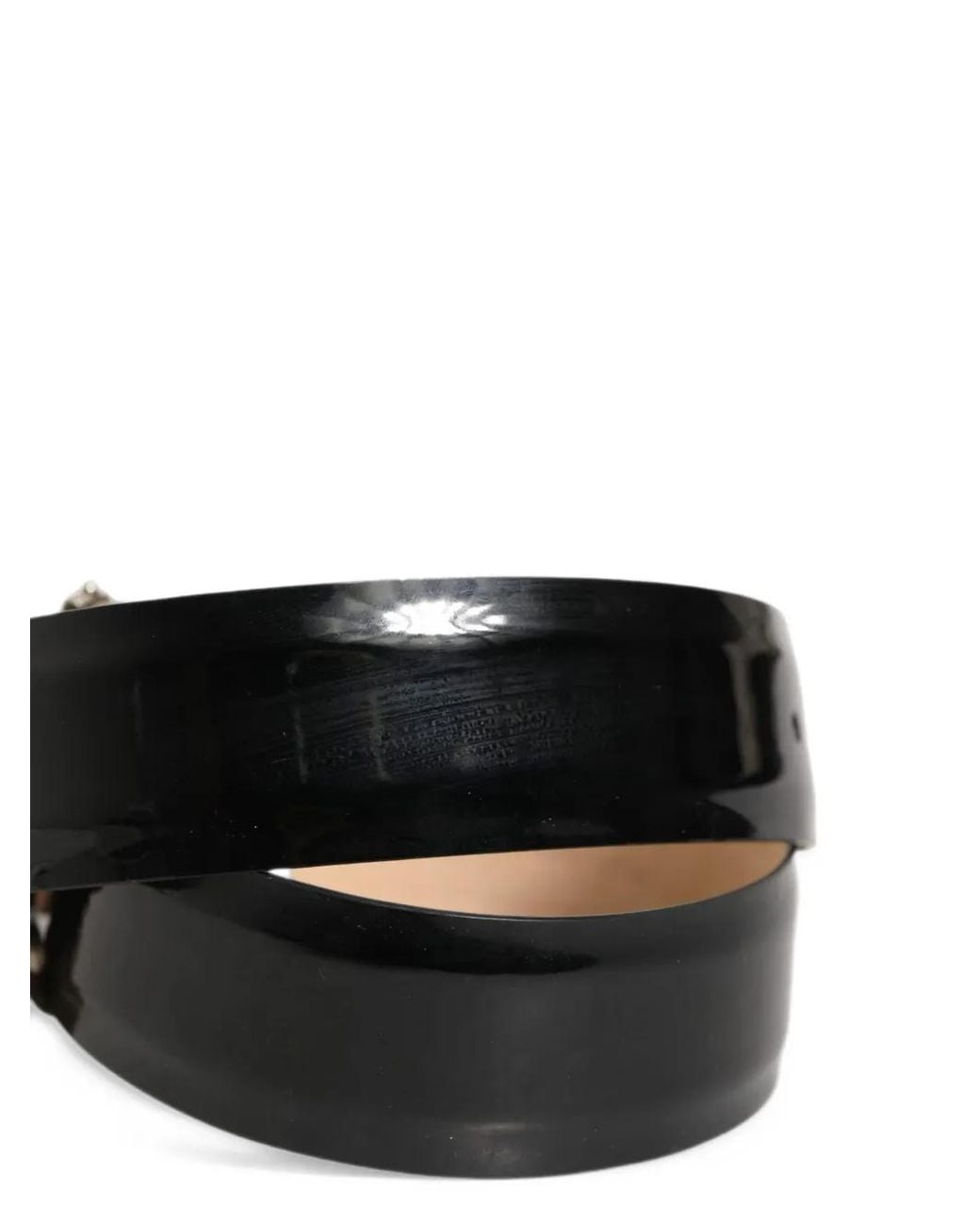 Dolce & Gabbana Black Crystal-Embellished Studded Belt